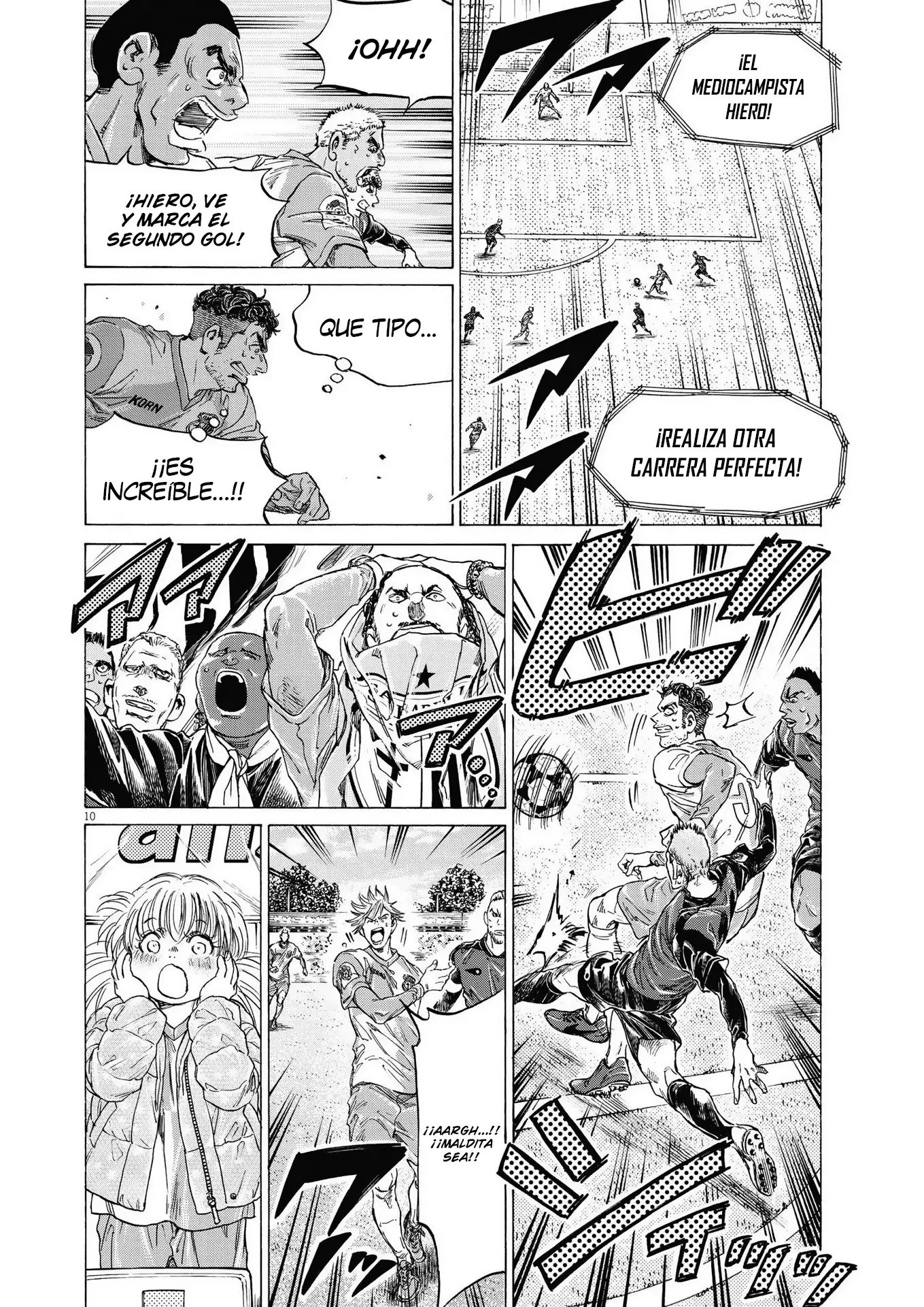 Ao ashi capítulo 324 página 11