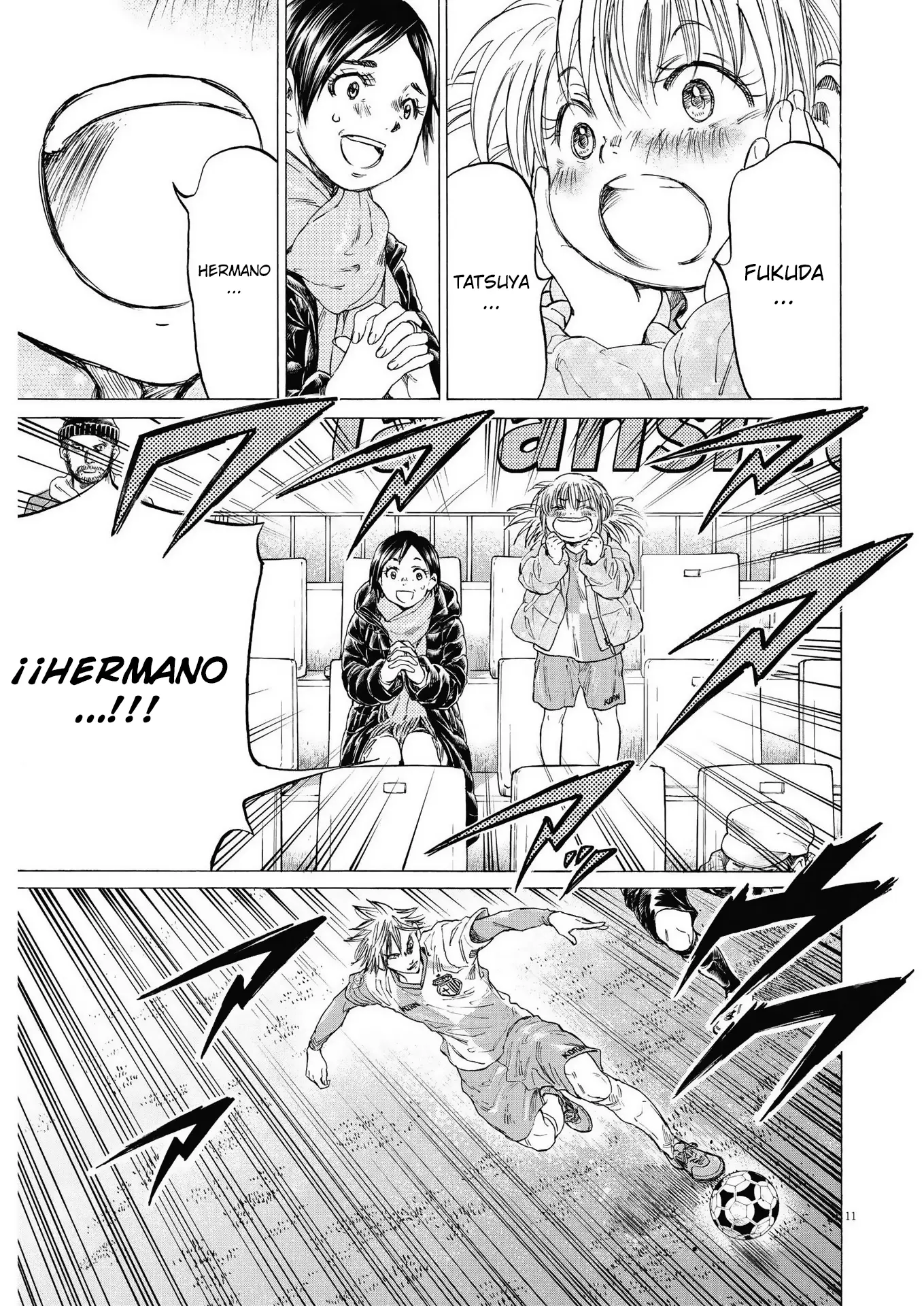 Ao ashi capítulo 324 página 12