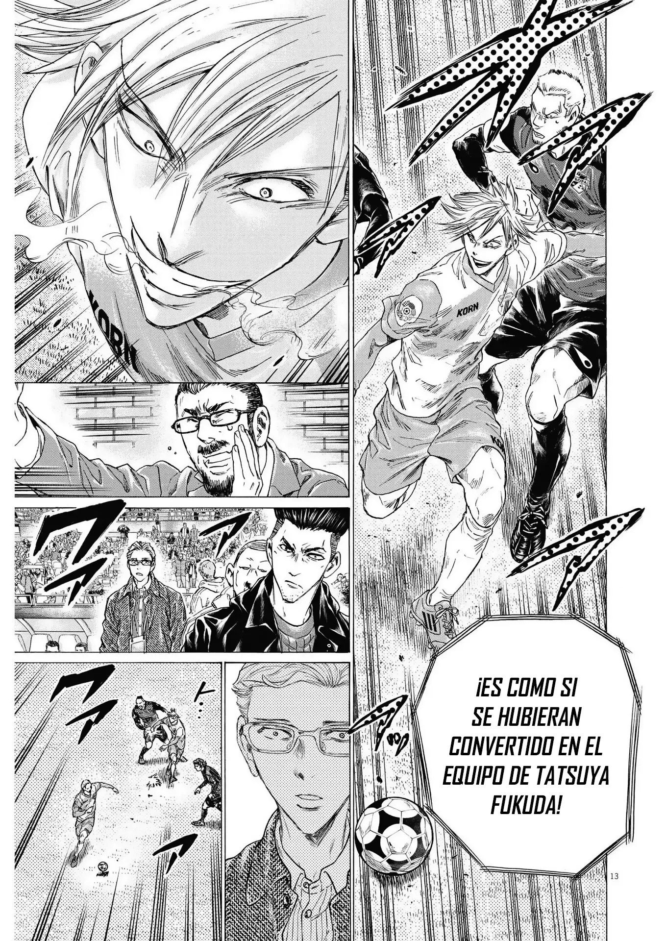 Ao ashi capítulo 324 página 14