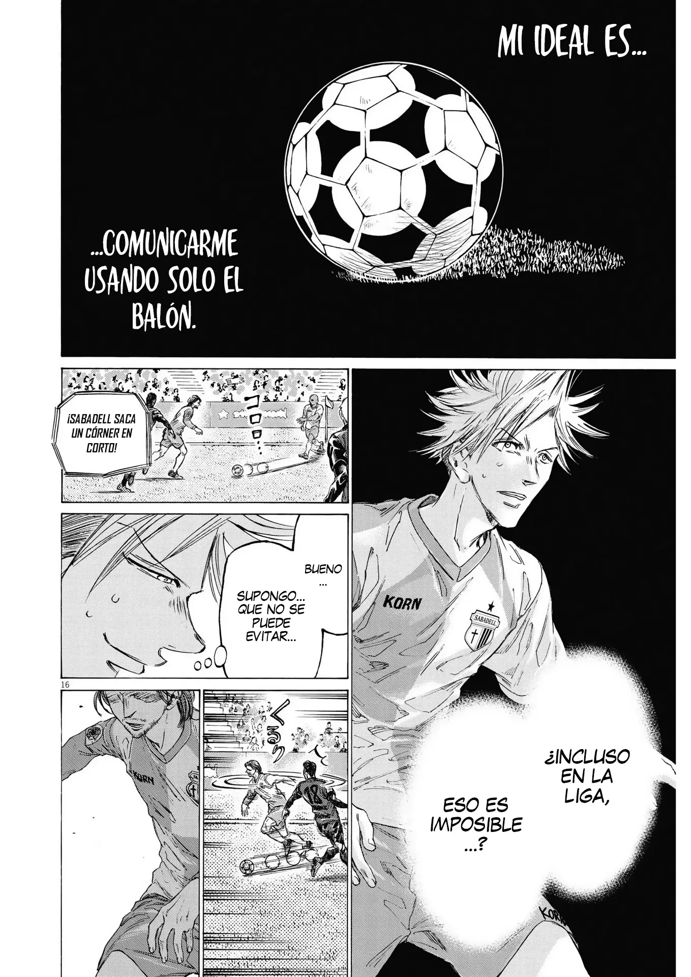 Ao ashi capítulo 324 página 17