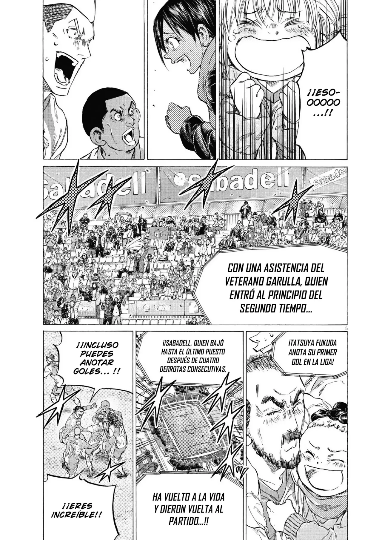 Ao ashi capítulo 325 página 6