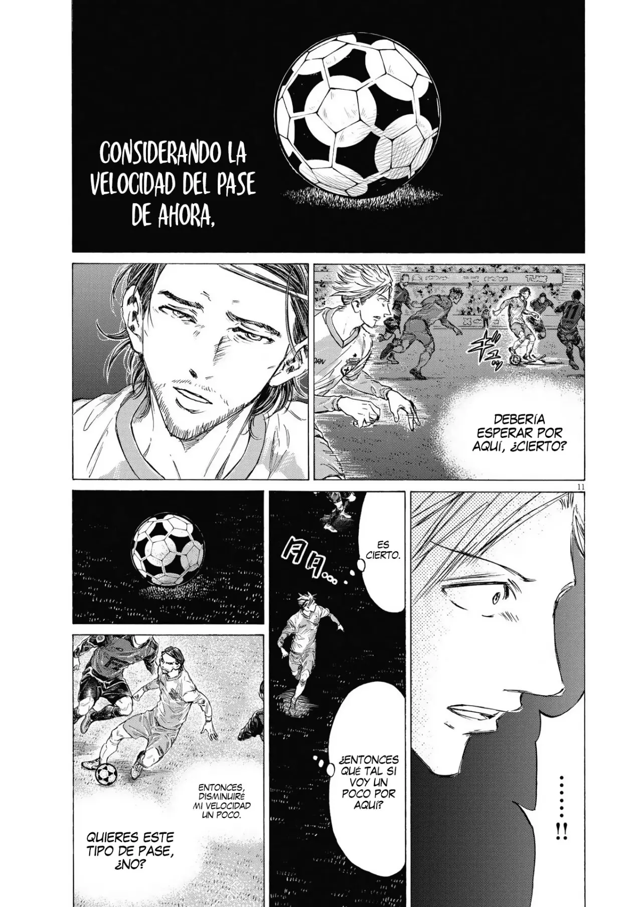 Ao ashi capítulo 325 página 12