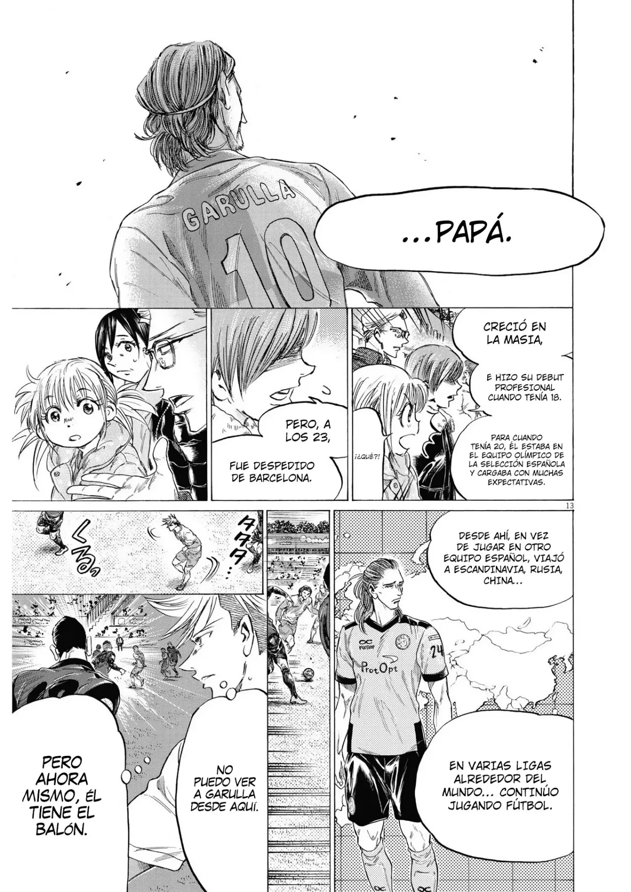Ao ashi capítulo 325 página 14