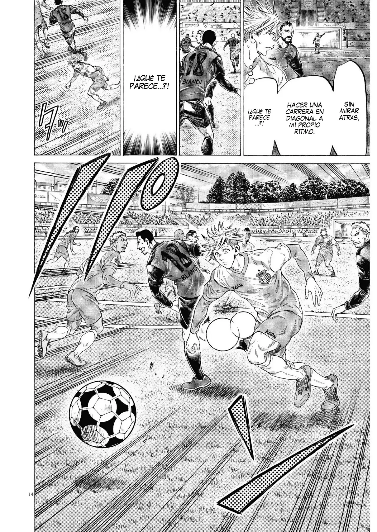 Ao ashi capítulo 325 página 15