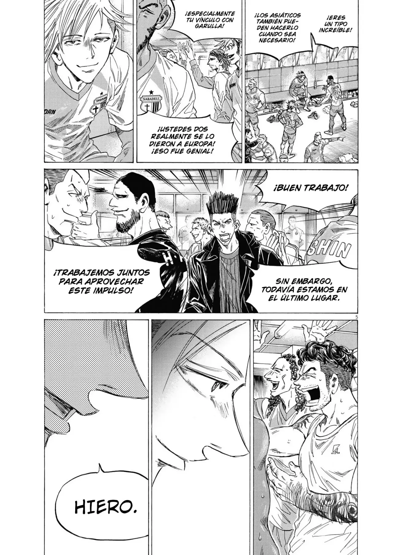 Ao ashi capítulo 326 página 6