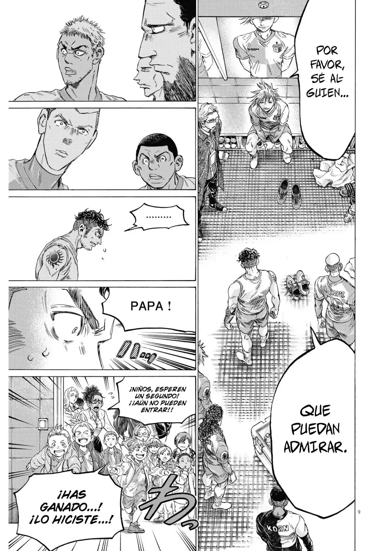 Ao ashi capítulo 326 página 10
