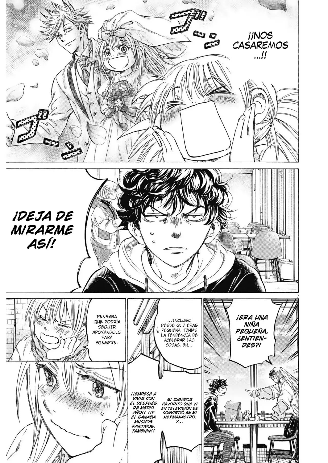Ao ashi capítulo 327 página 8