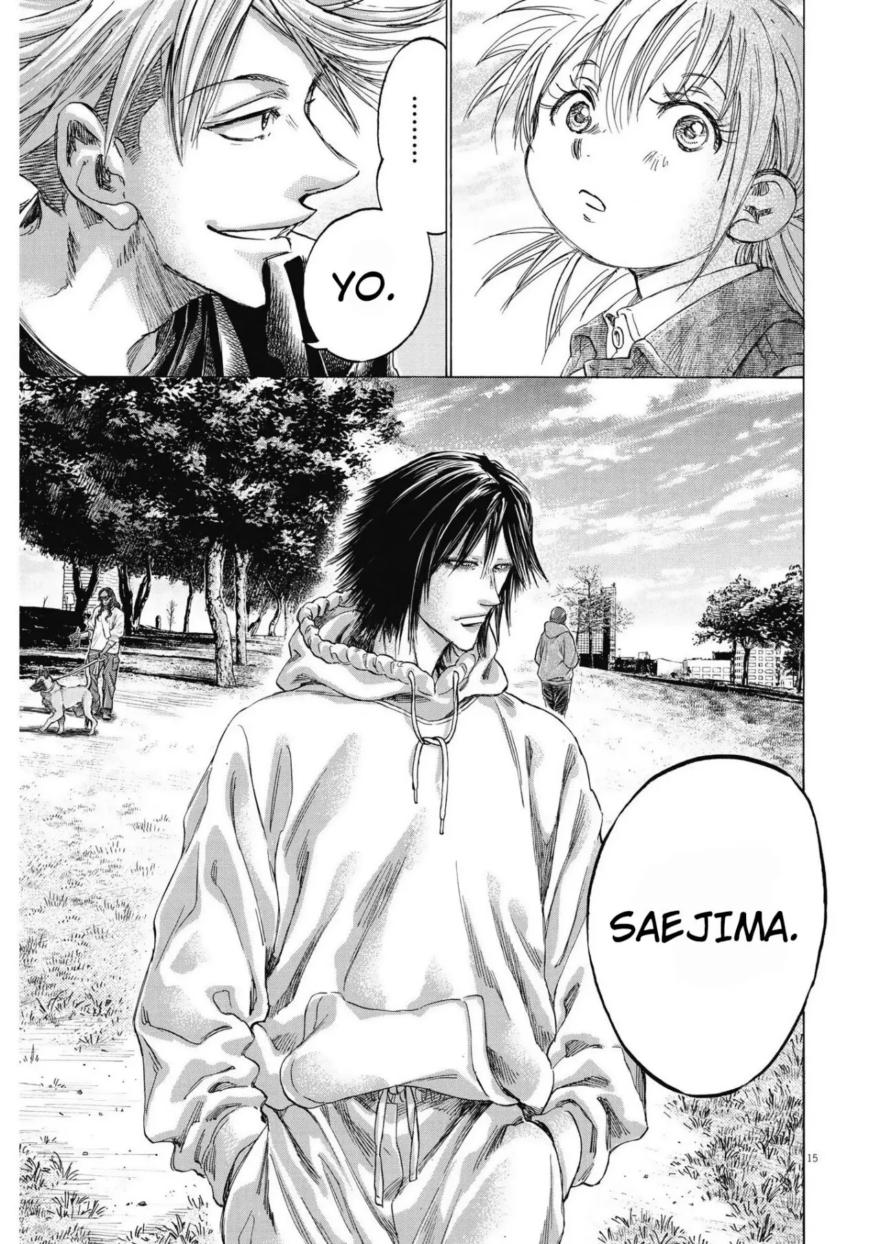 Ao ashi capítulo 327 página 16