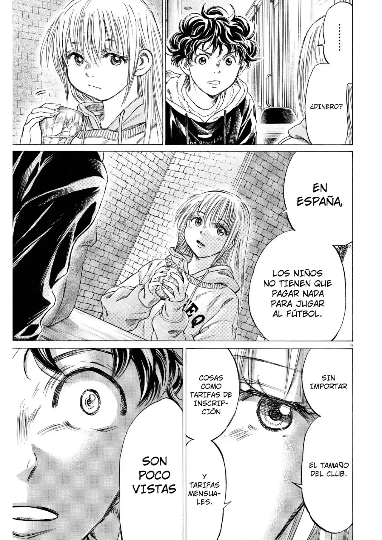 Ao ashi capítulo 328 página 10