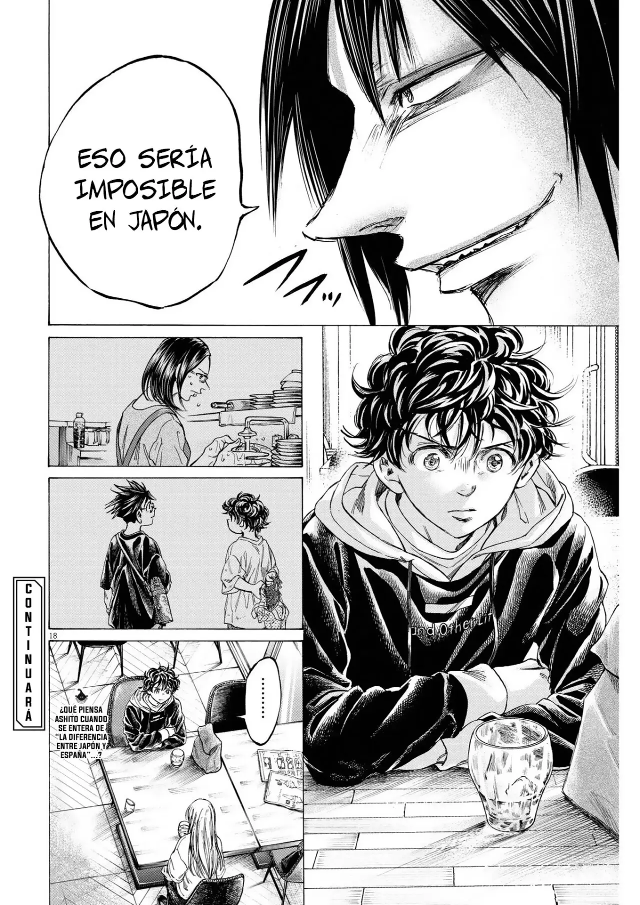 Ao ashi capítulo 328 página 19