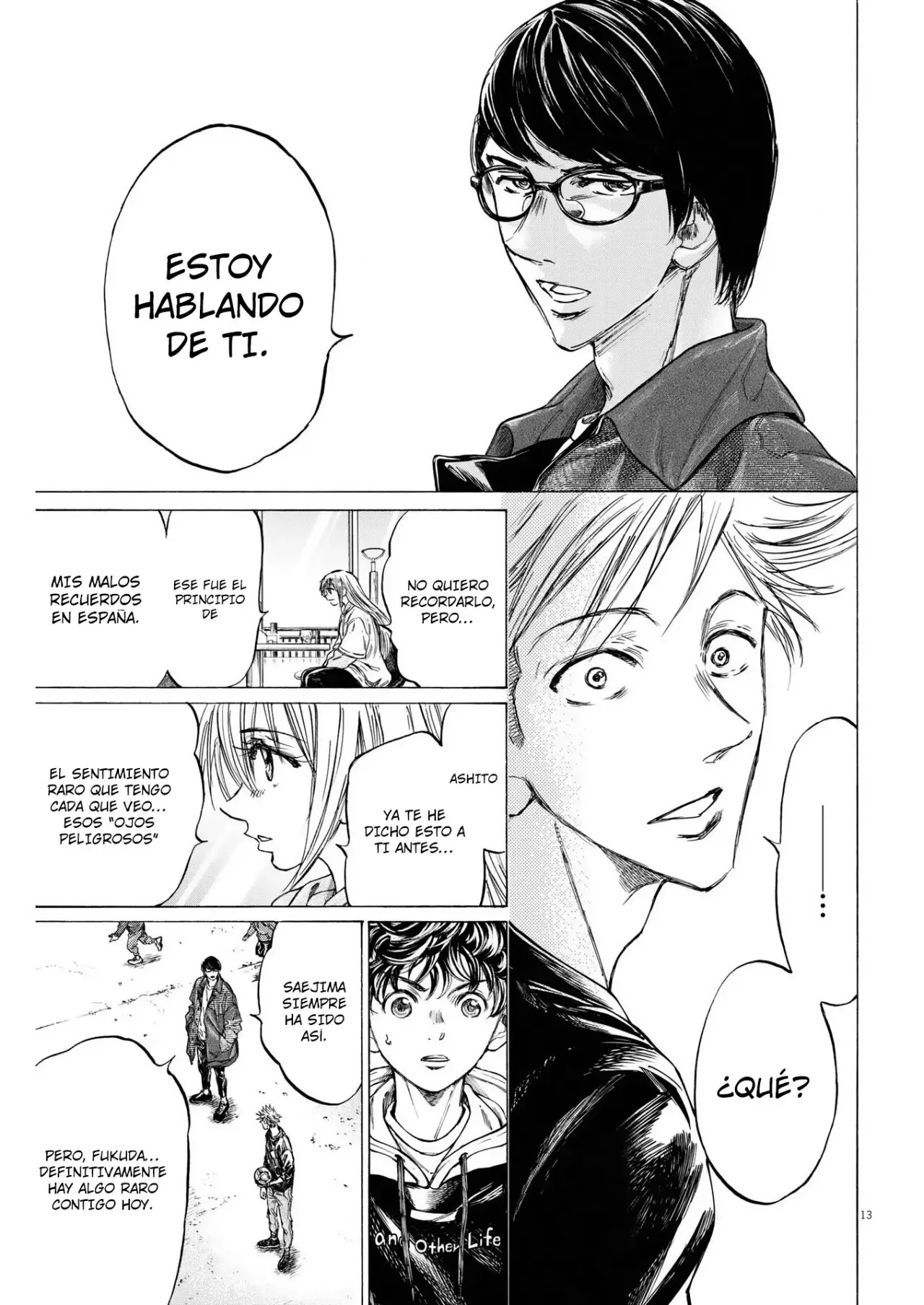 Ao ashi capítulo 329 página 14