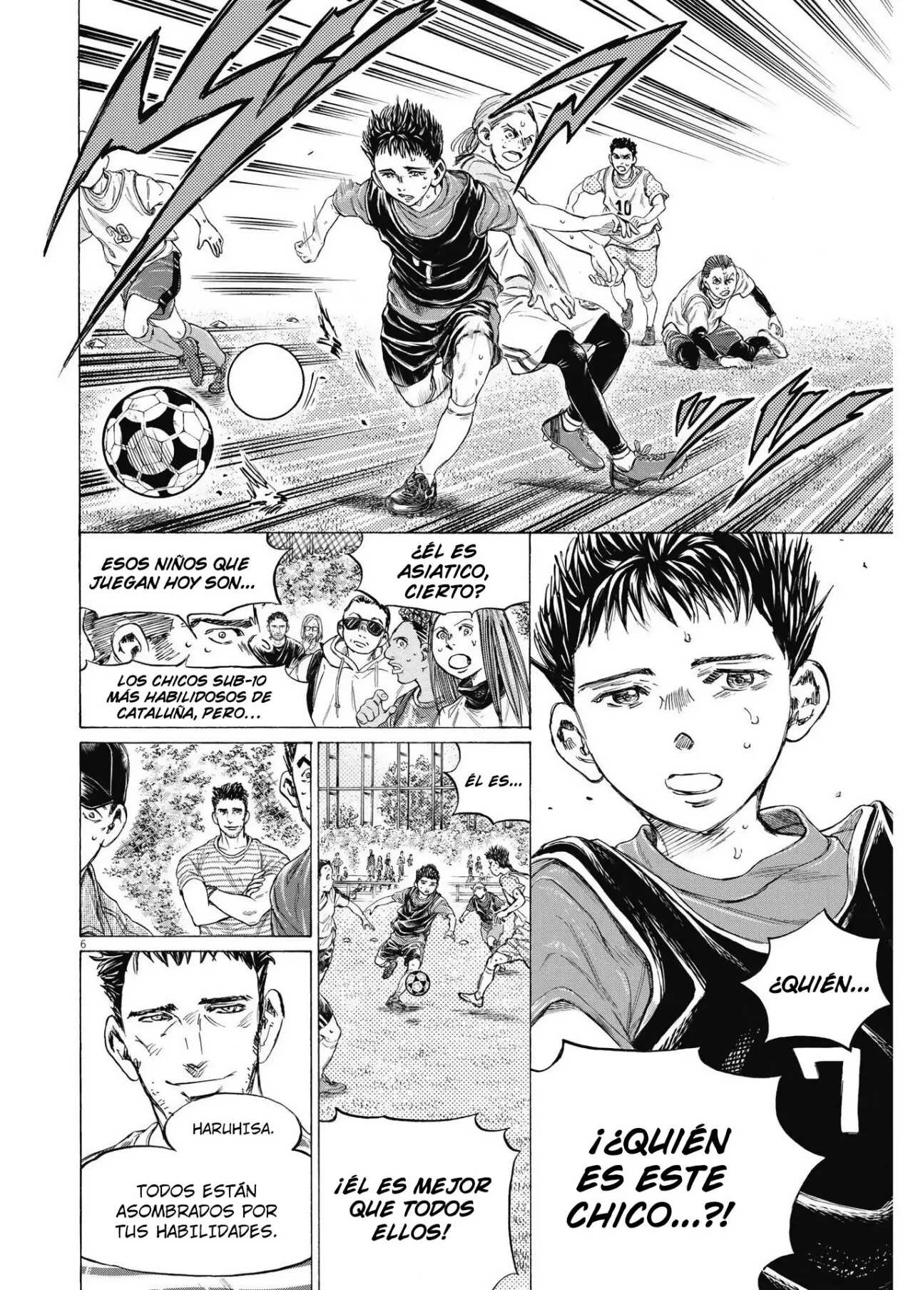 Ao ashi capítulo 330 página 7