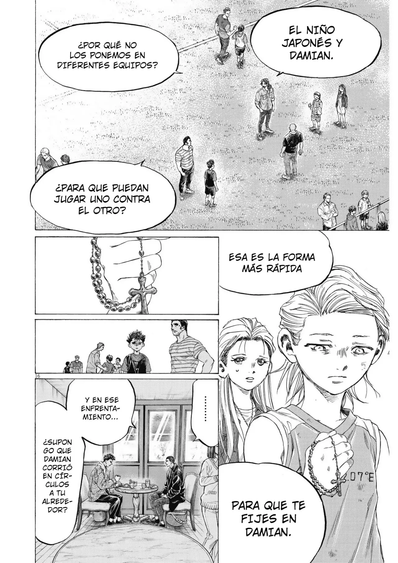 Ao ashi capítulo 330 página 17