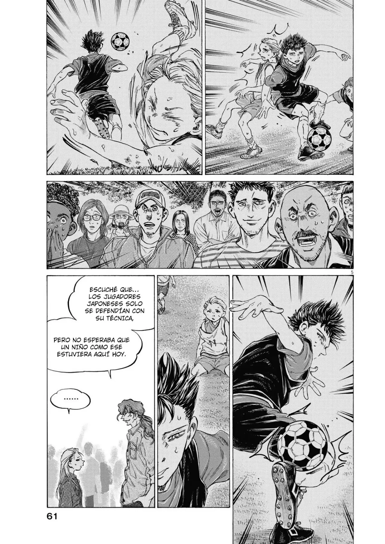 Ao ashi capítulo 331 página 6