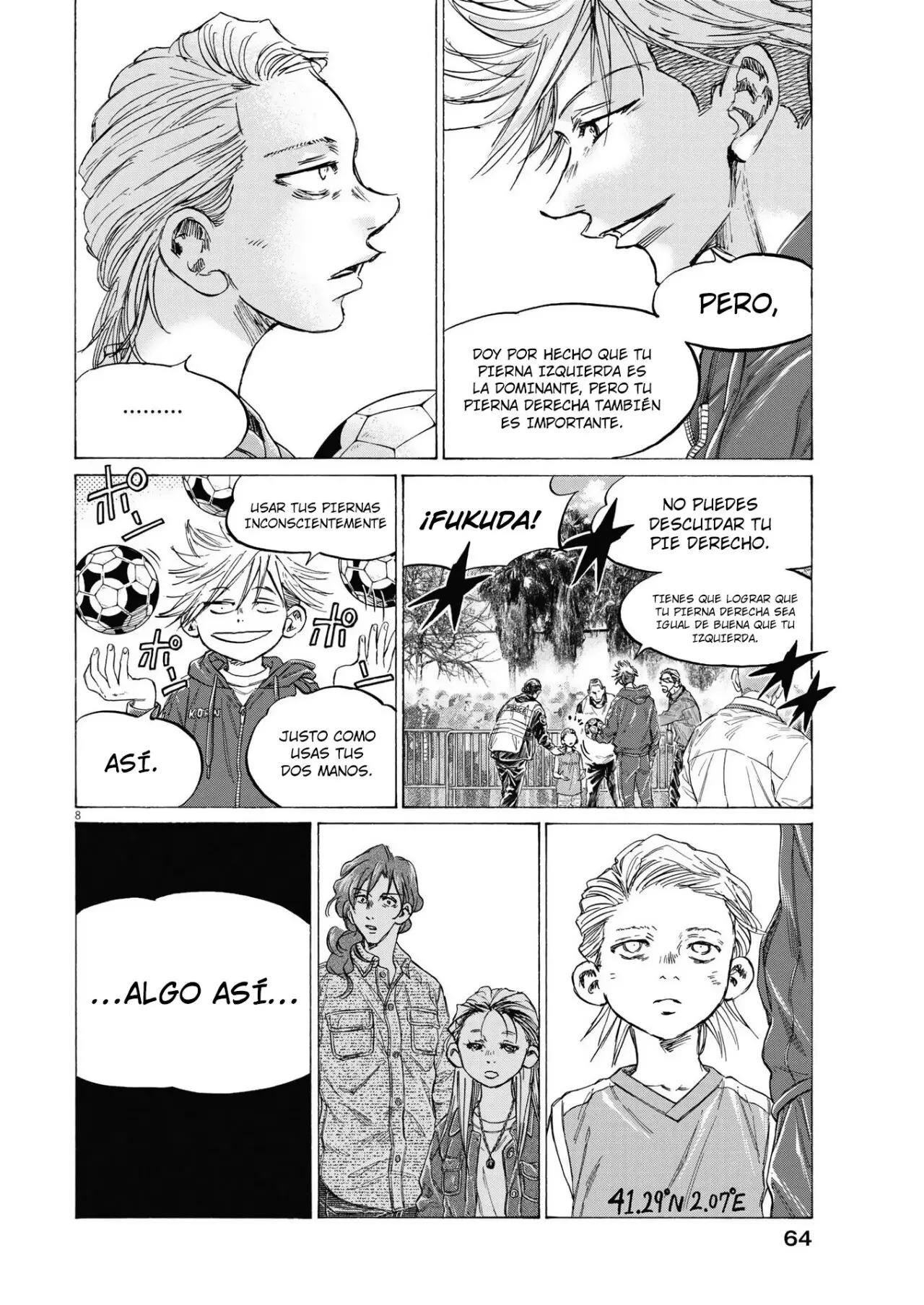 Ao ashi capítulo 331 página 9