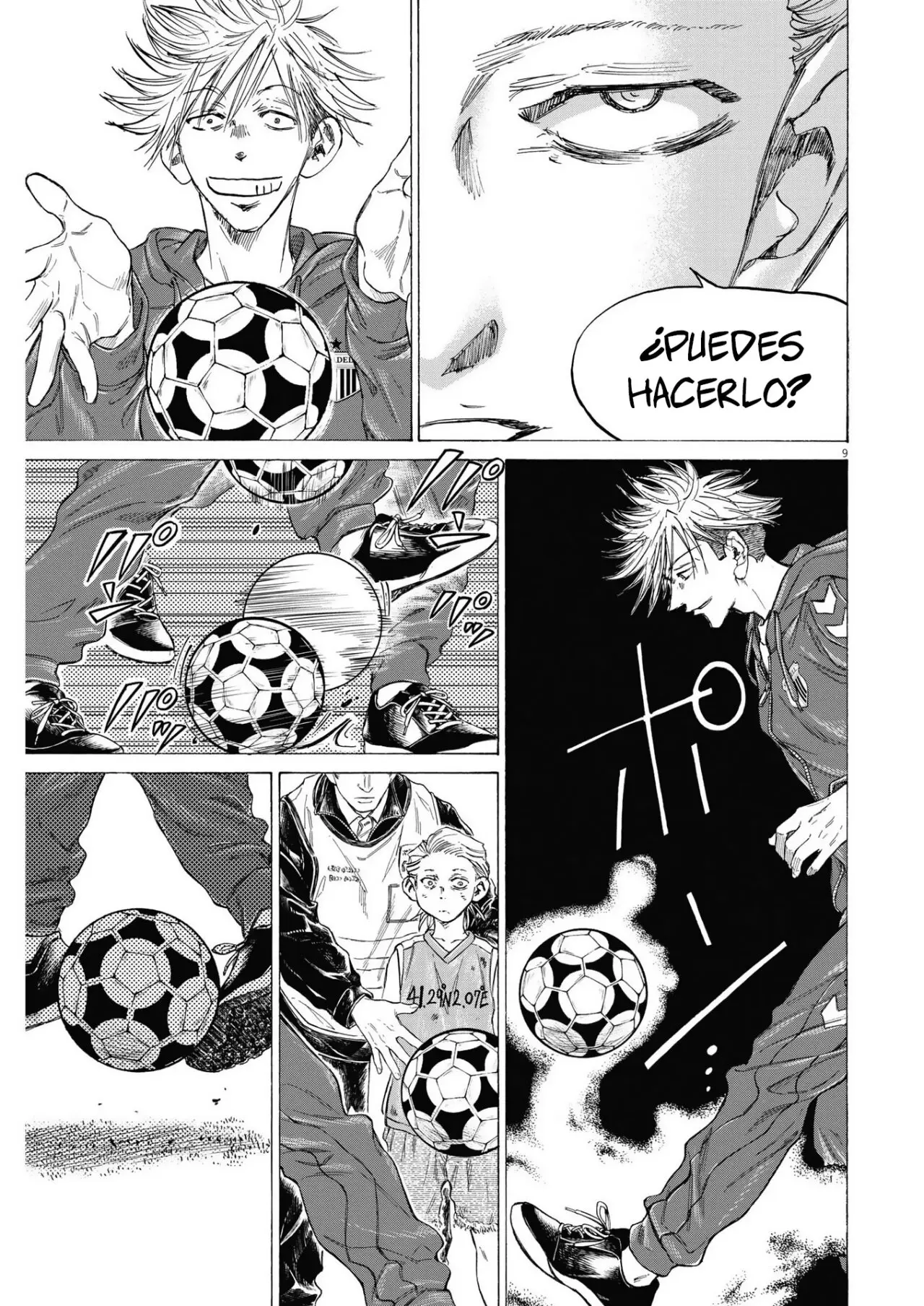Ao ashi capítulo 331 página 10
