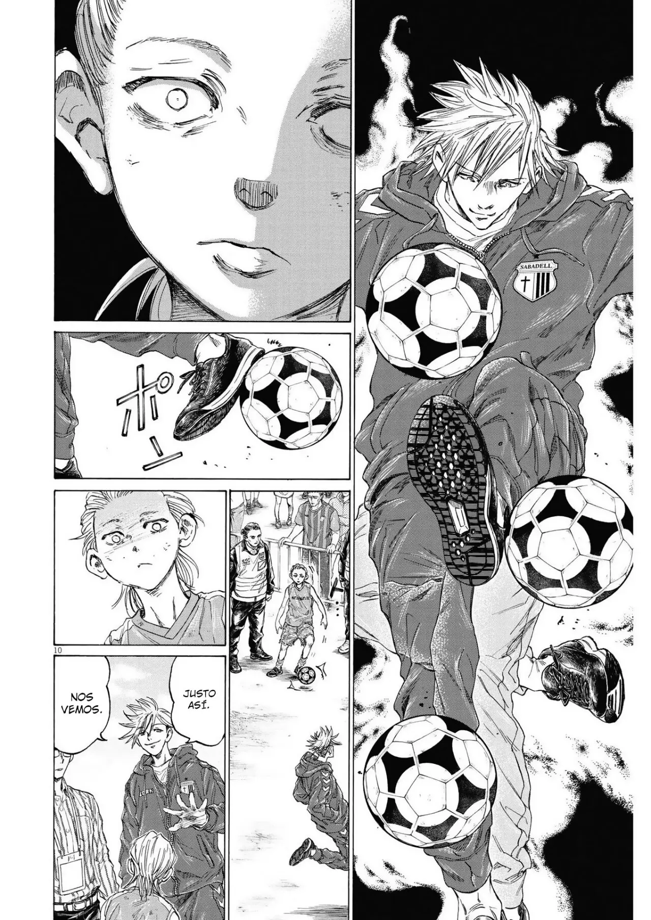 Ao ashi capítulo 331 página 11