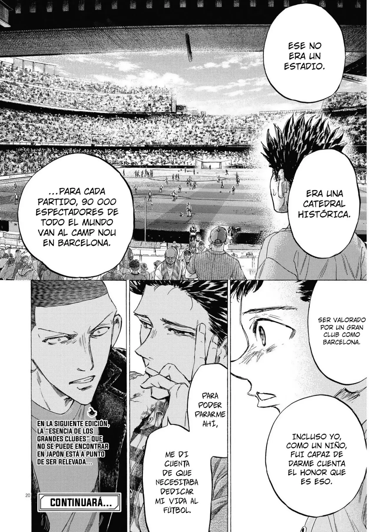 Ao ashi capítulo 331 página 20