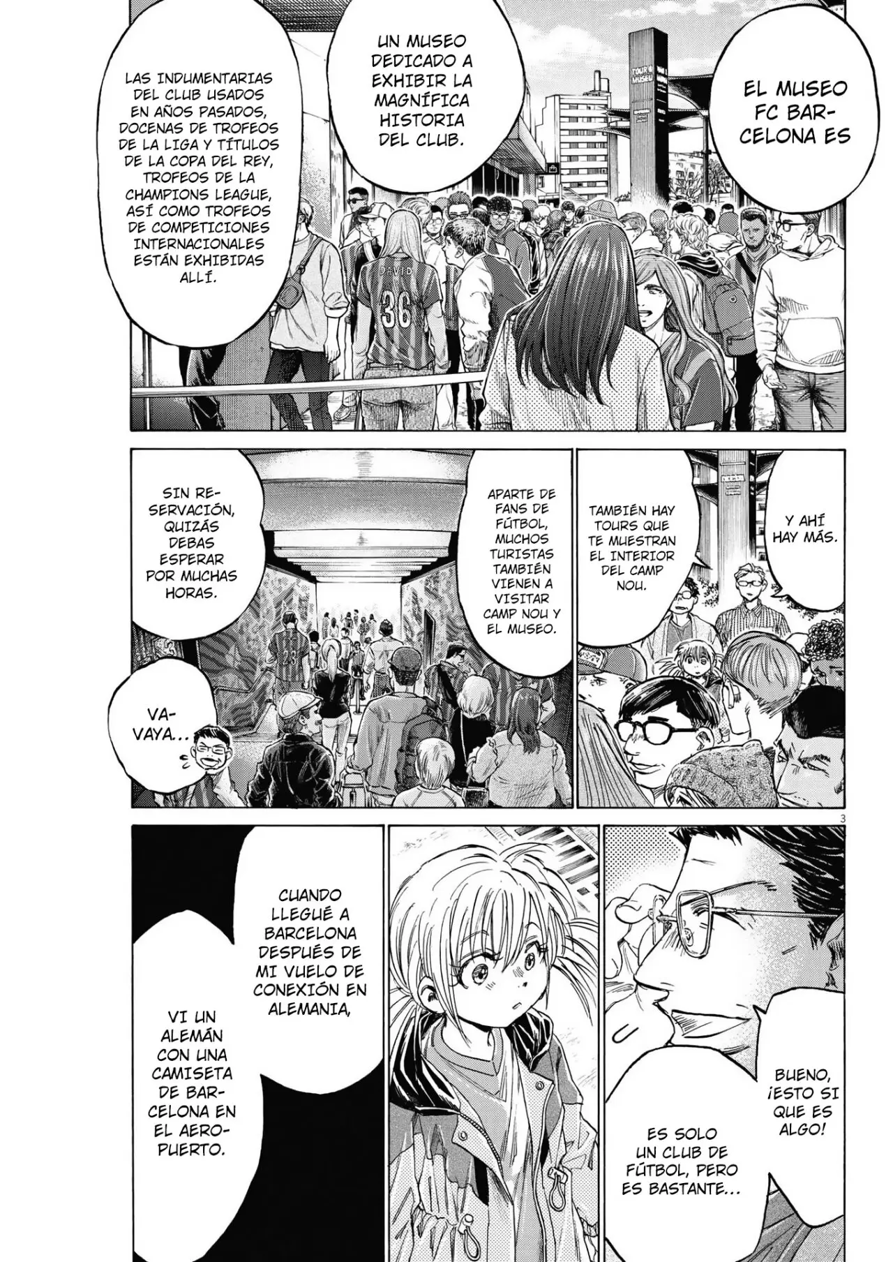 Ao ashi capítulo 332 página 4