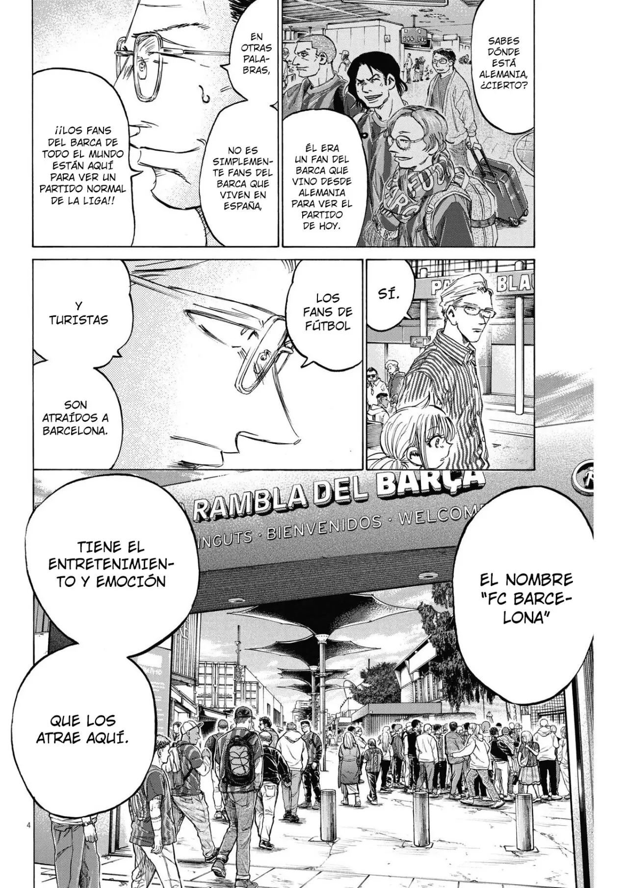 Ao ashi capítulo 332 página 5