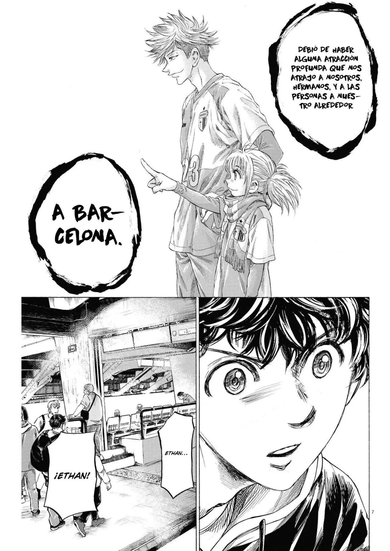 Ao ashi capítulo 332 página 8