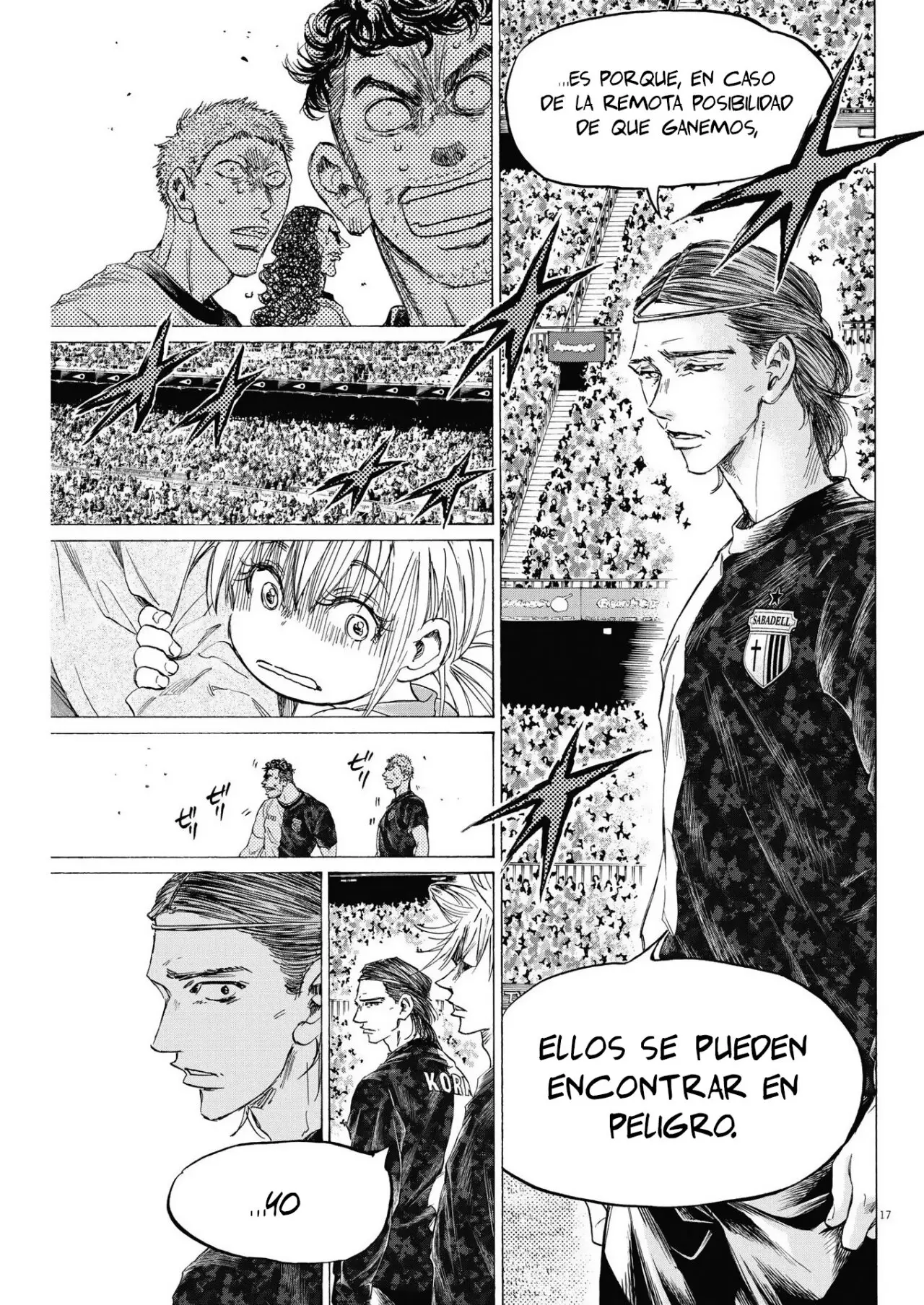 Ao ashi capítulo 332 página 17