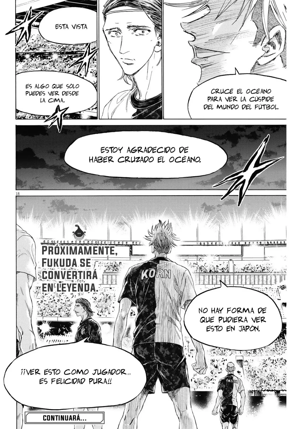 Ao ashi capítulo 332 página 18