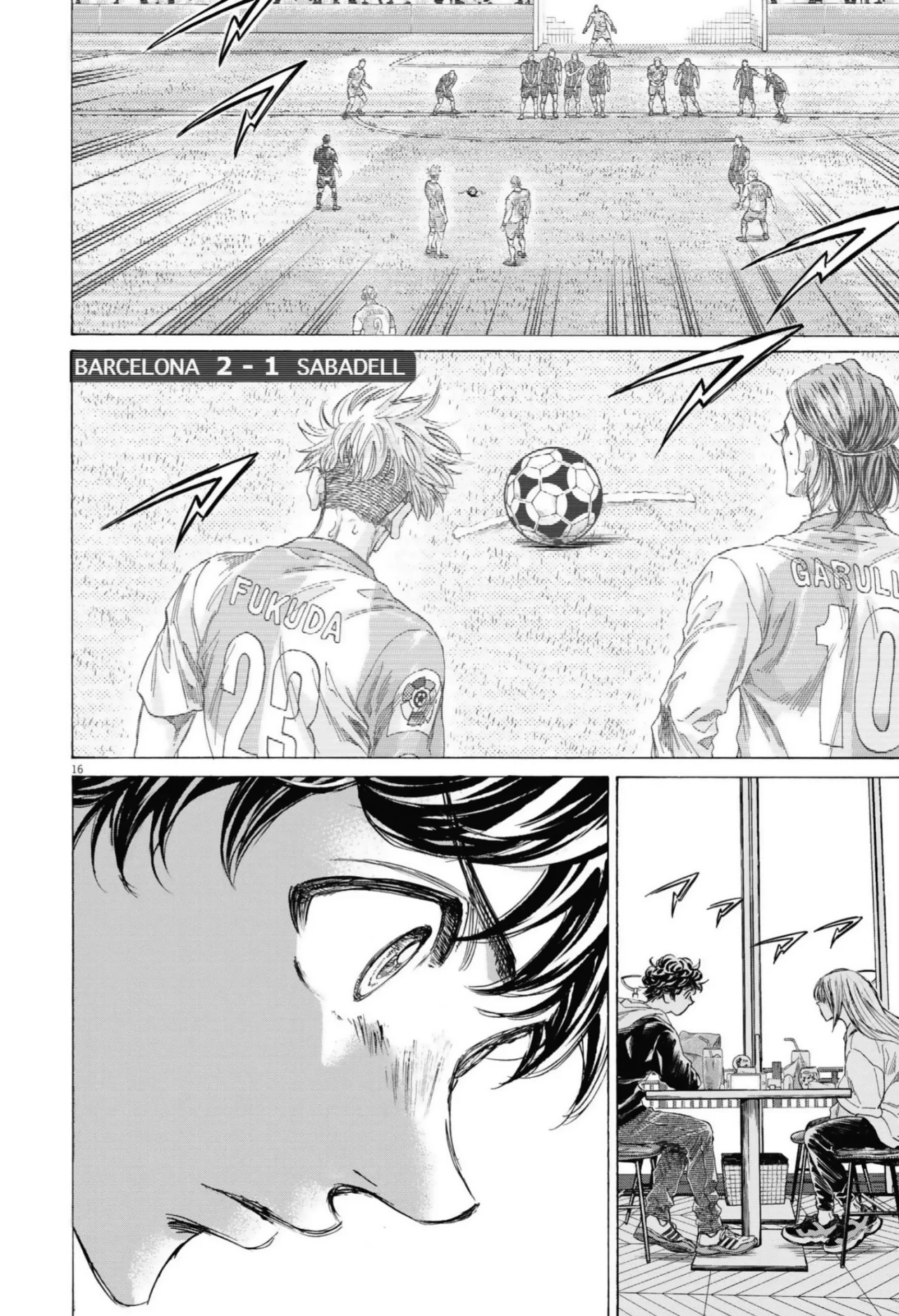 Ao ashi capítulo 333 página 16