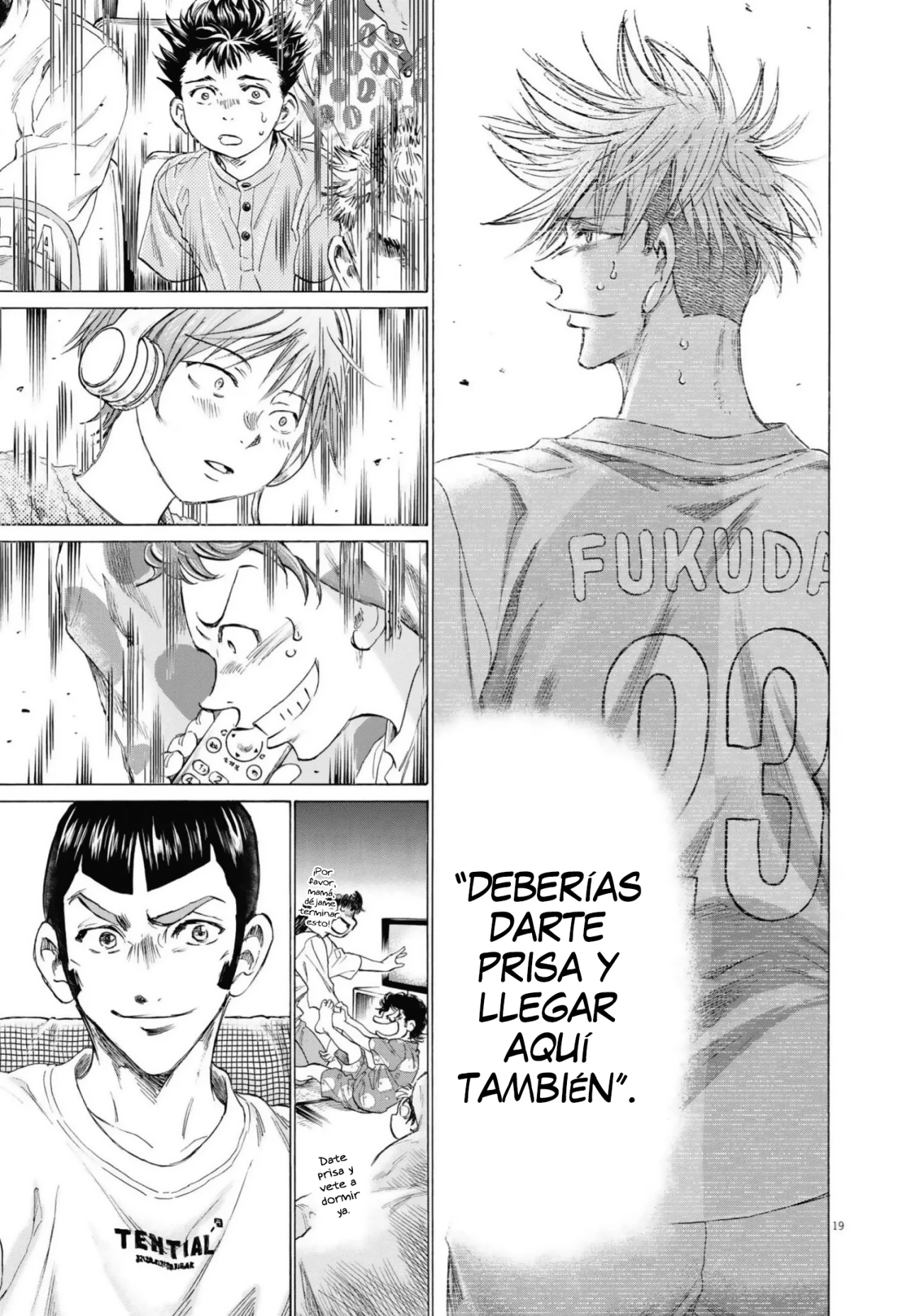 Ao ashi capítulo 333 página 19
