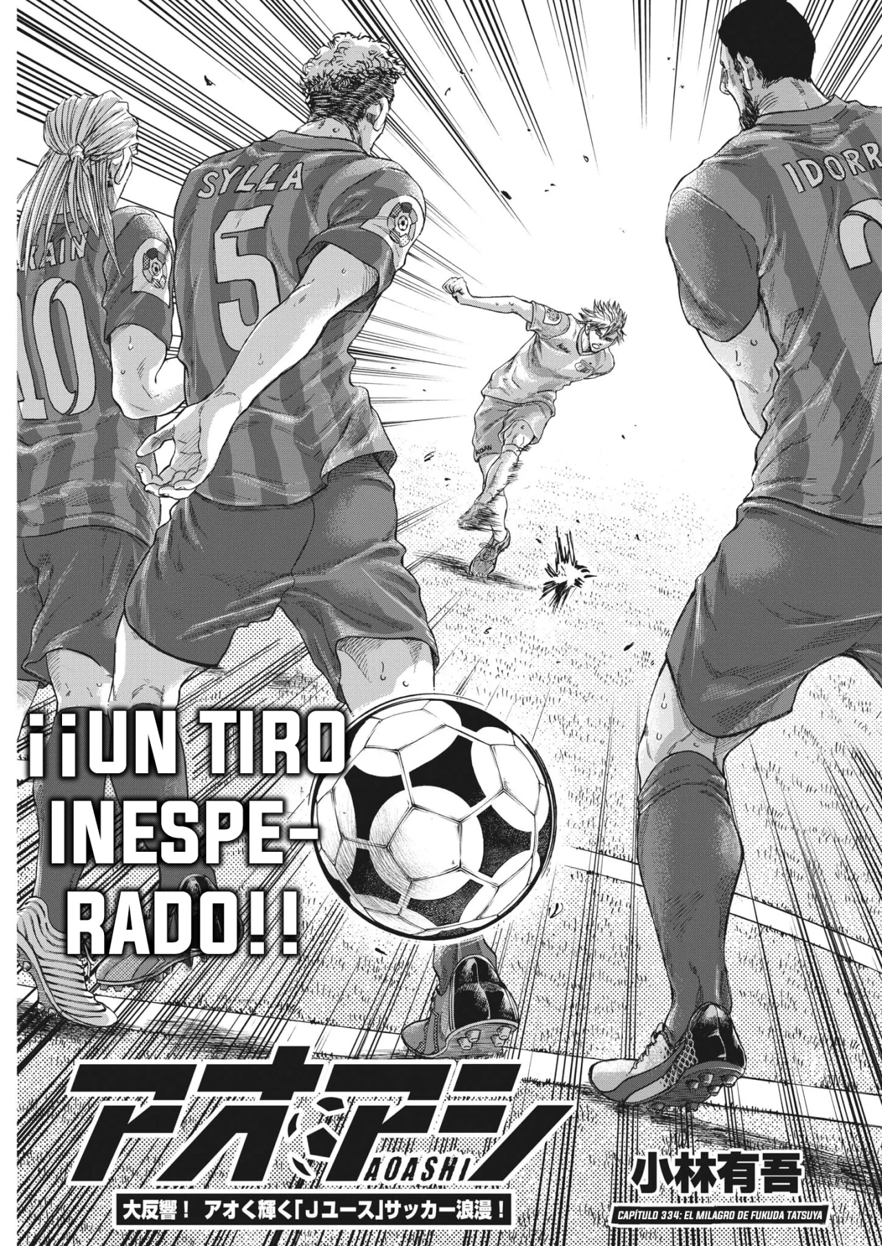 Ao ashi capítulo 334 página 4