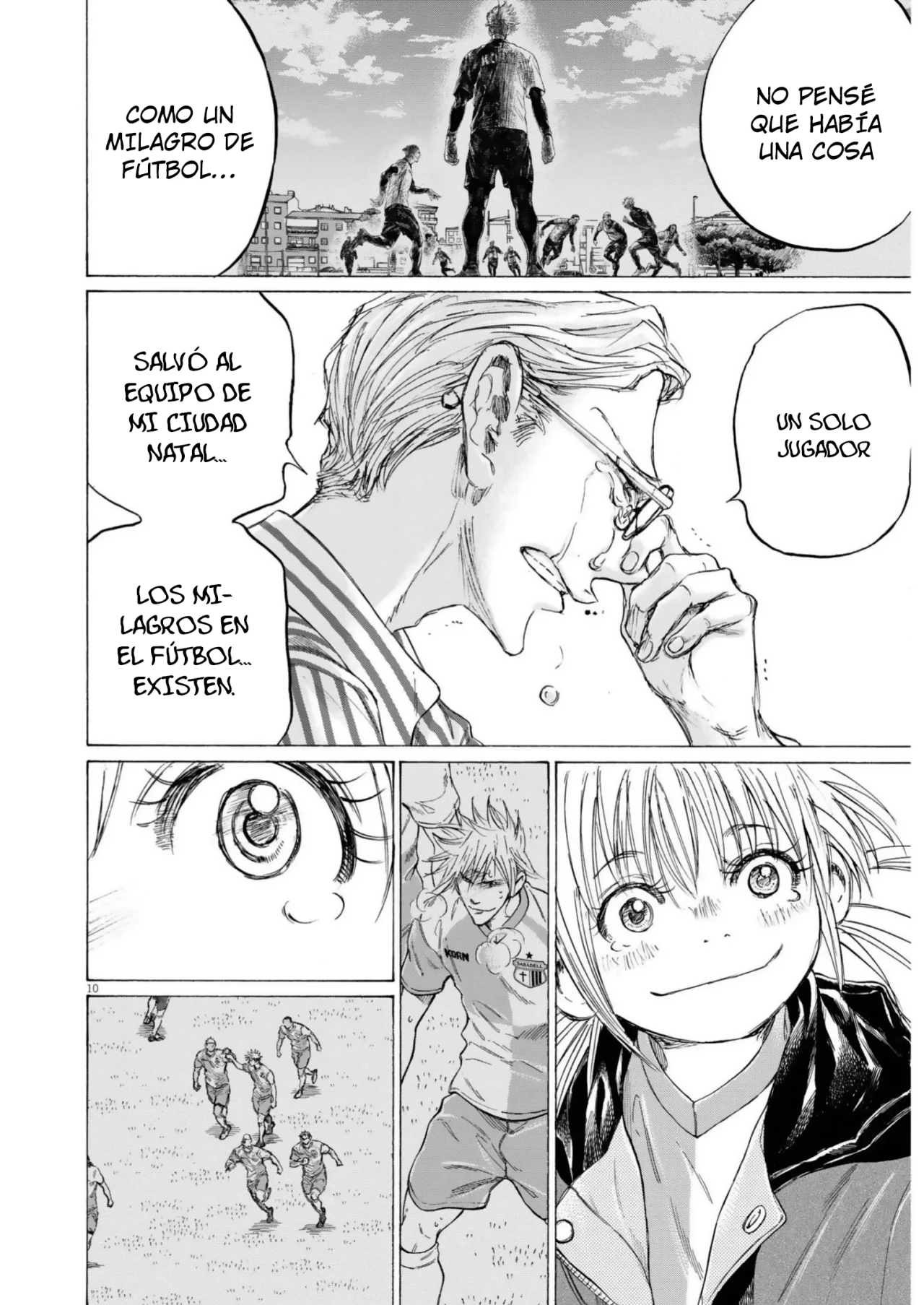 Ao ashi capítulo 334 página 11
