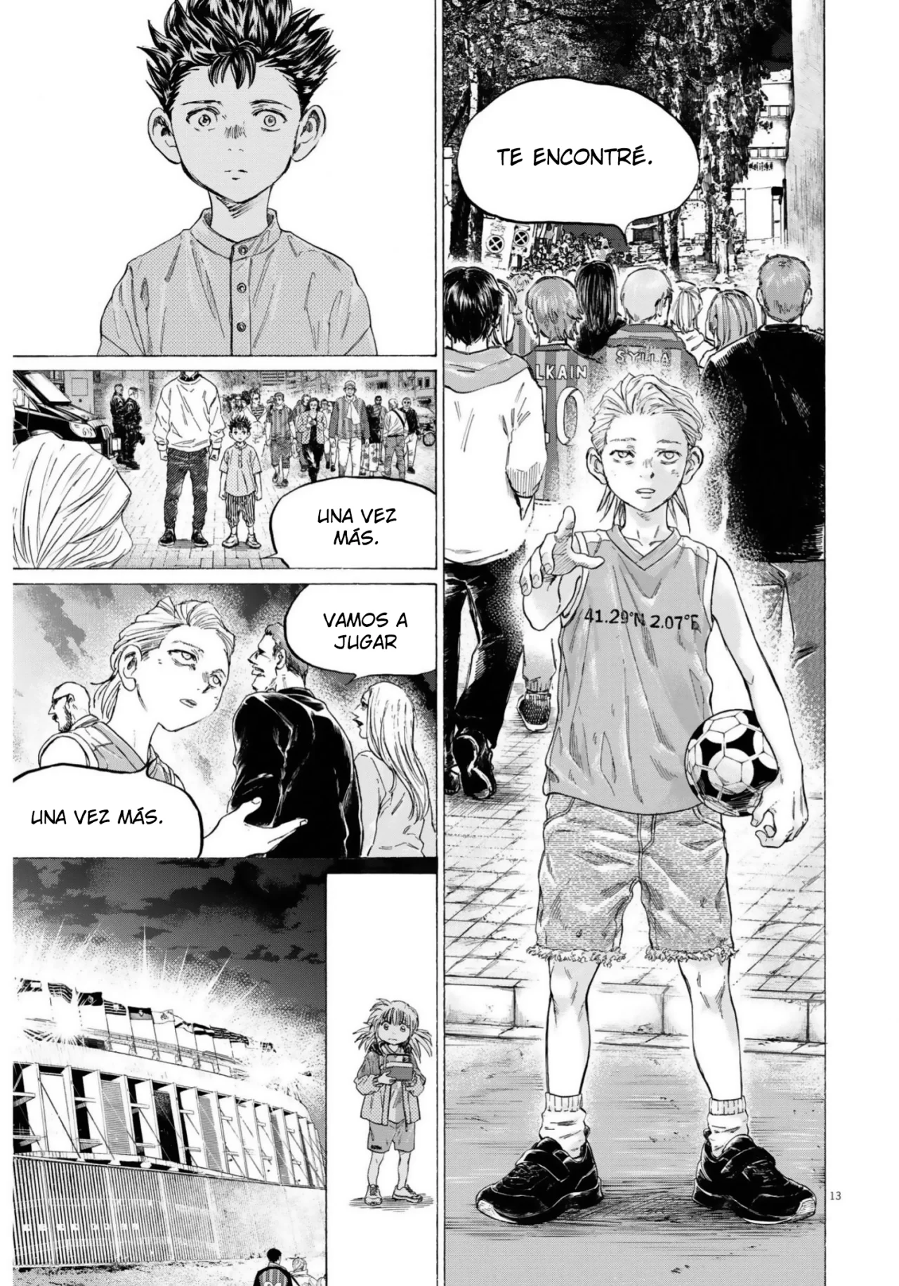 Ao ashi capítulo 334 página 14