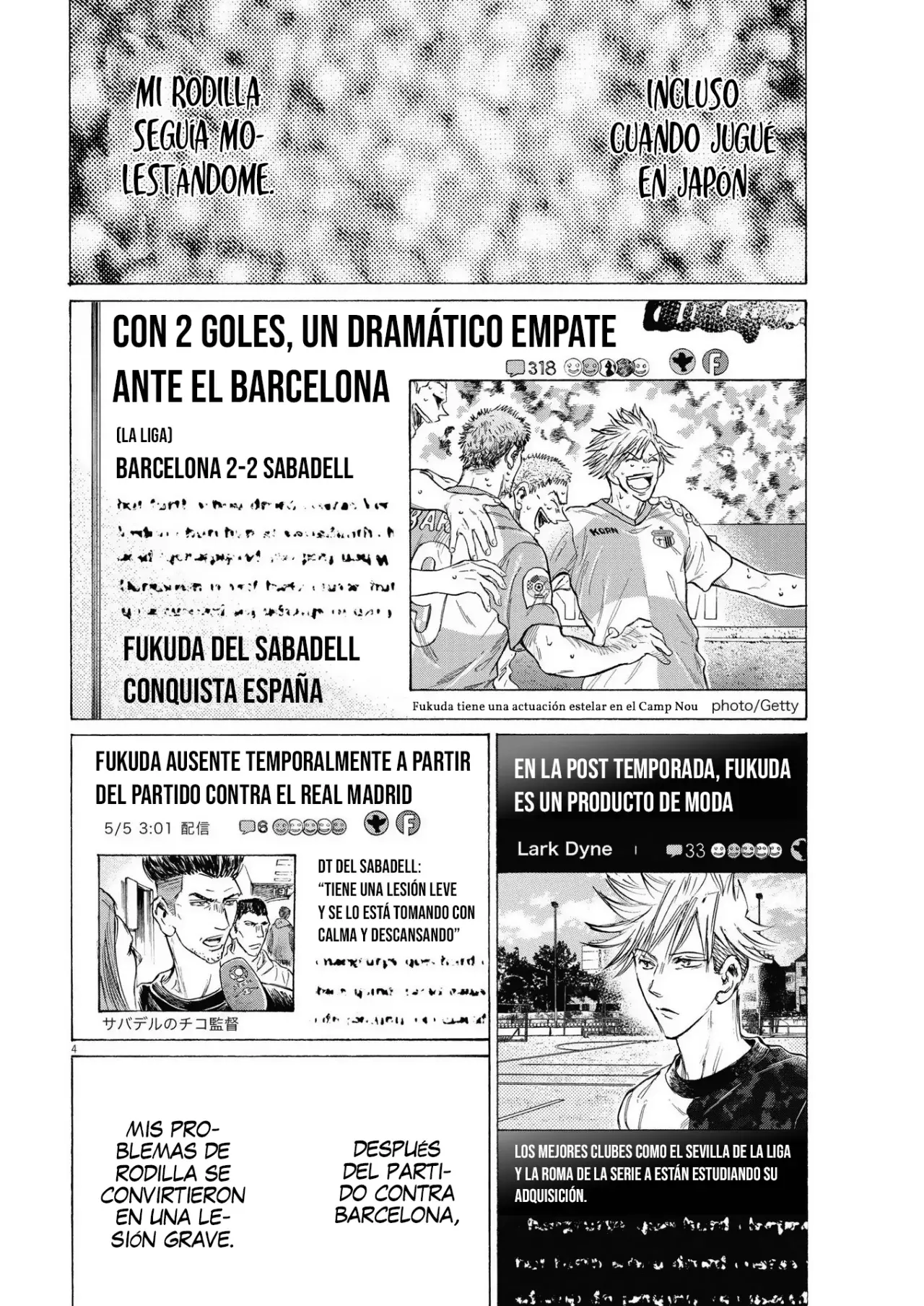 Ao ashi capítulo 335 página 5