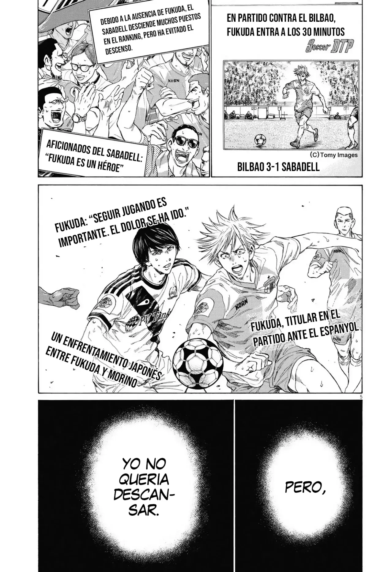 Ao ashi capítulo 335 página 6