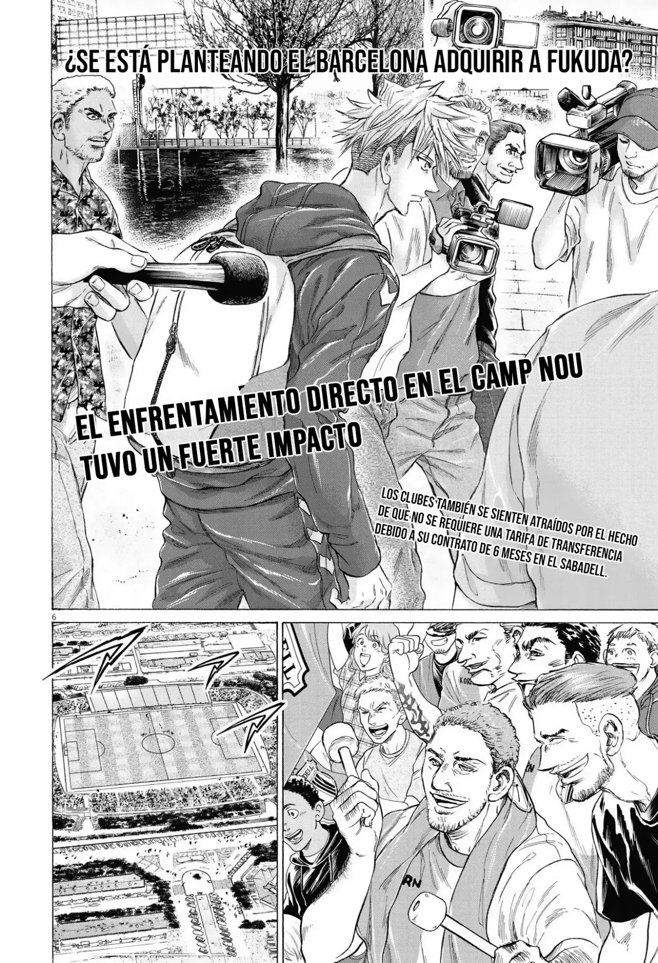 Ao ashi capítulo 335 página 7