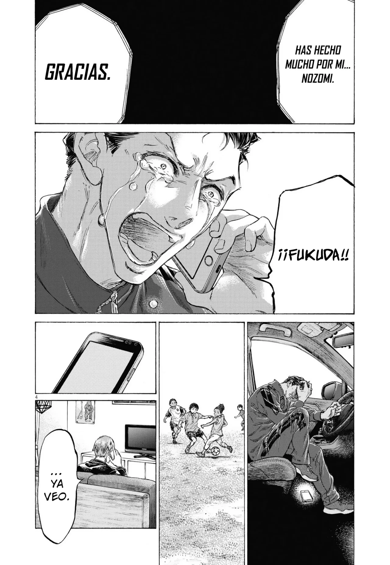 Ao ashi capítulo 336 página 5