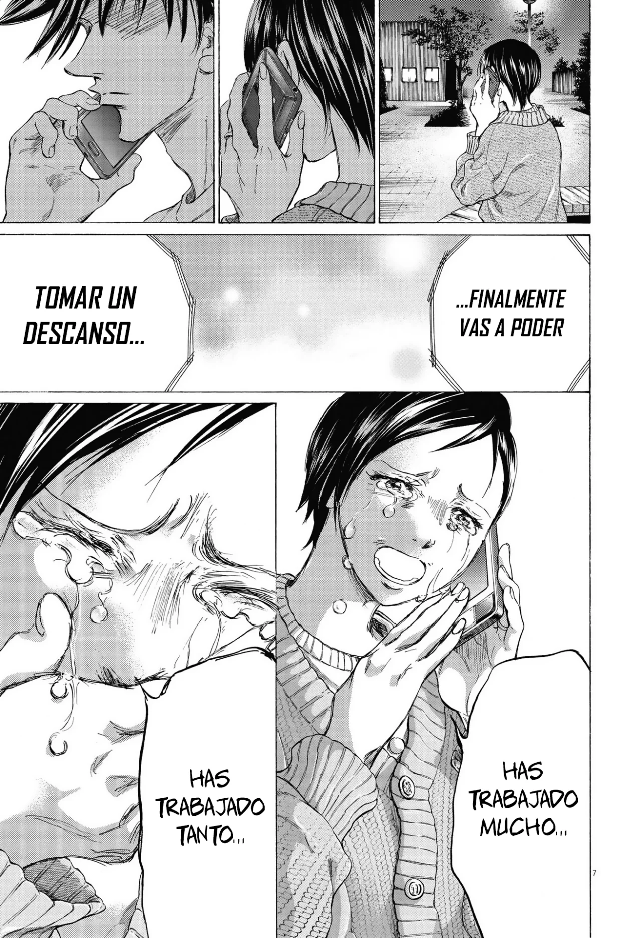 Ao ashi capítulo 336 página 8