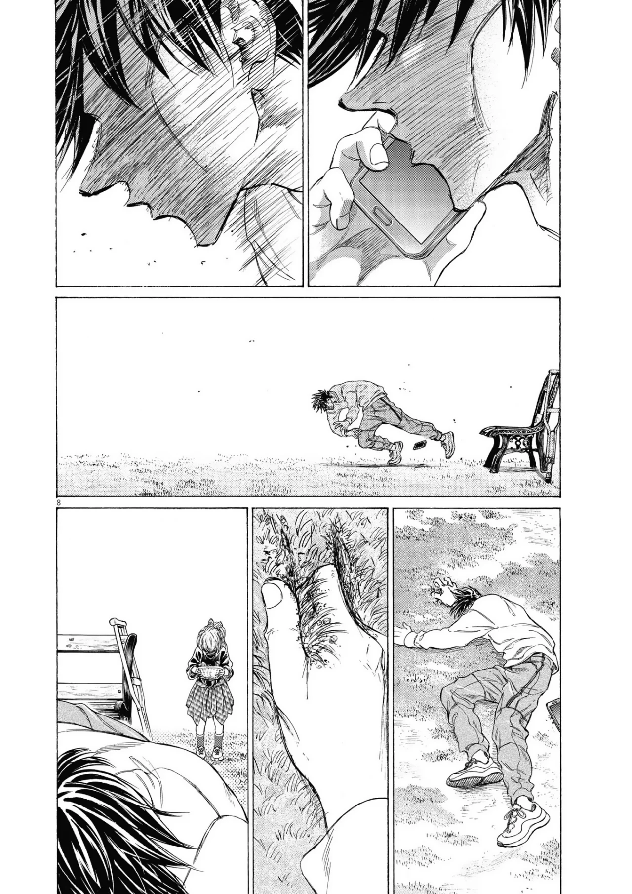 Ao ashi capítulo 336 página 9