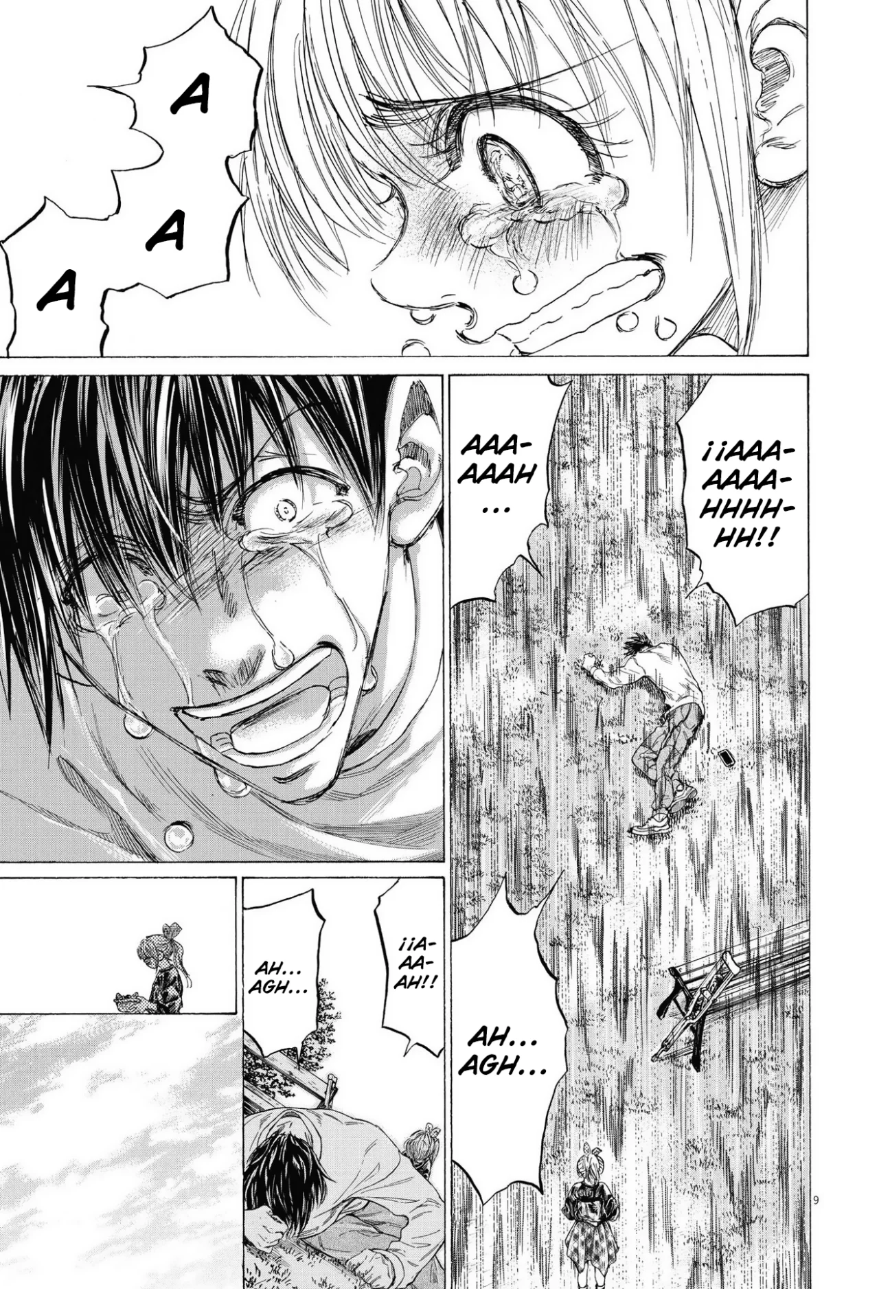 Ao ashi capítulo 336 página 10