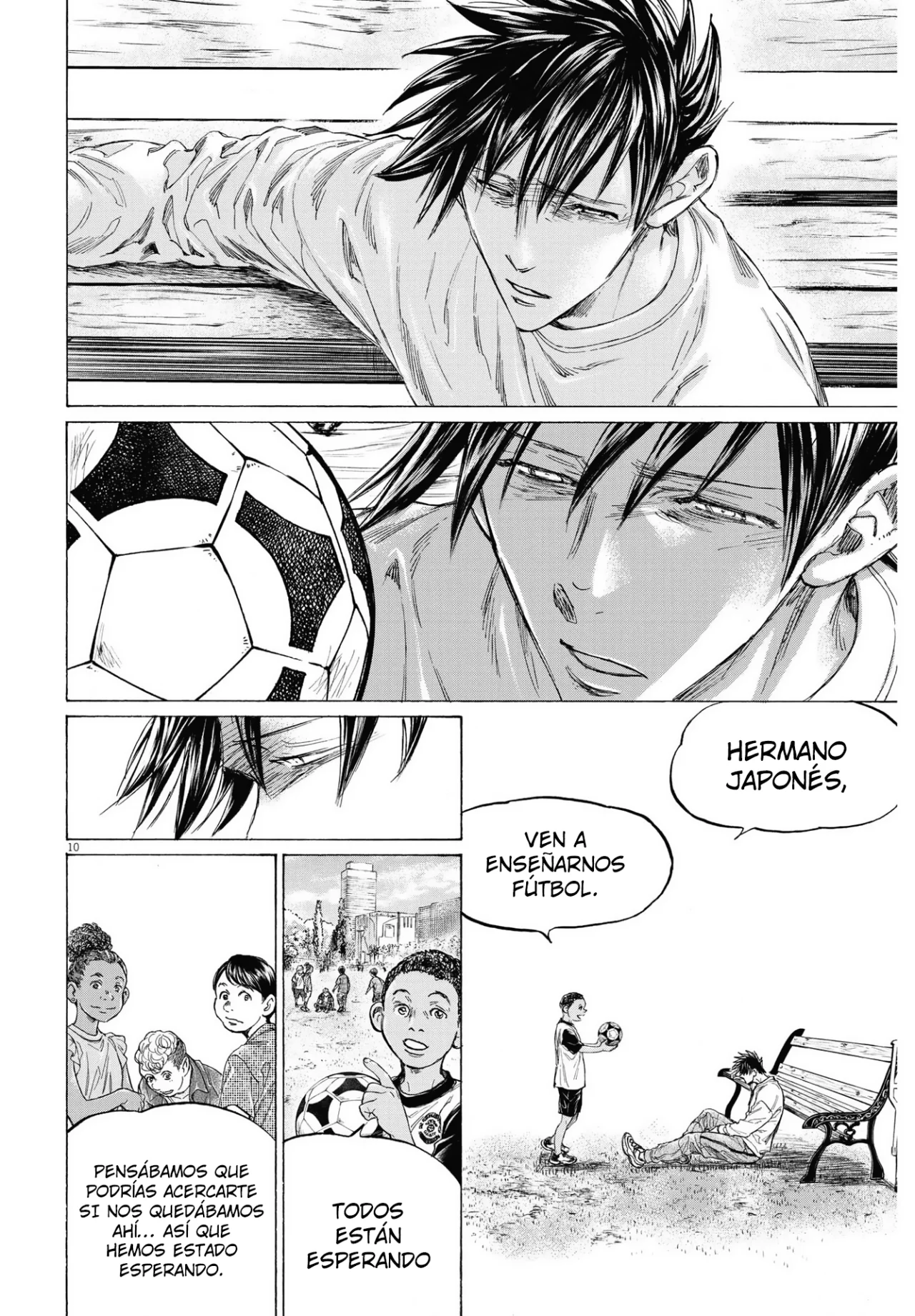 Ao ashi capítulo 336 página 11