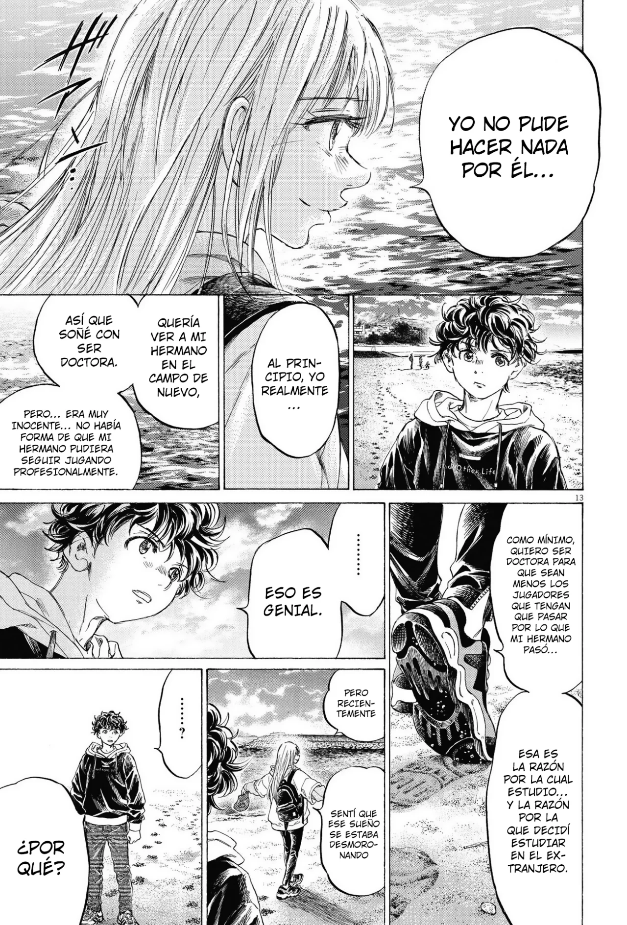 Ao ashi capítulo 336 página 14