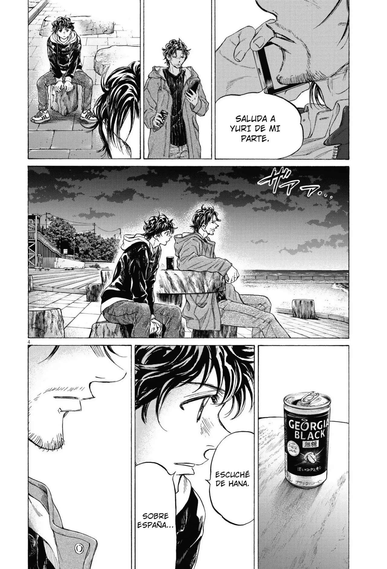 Ao ashi capítulo 337 página 5