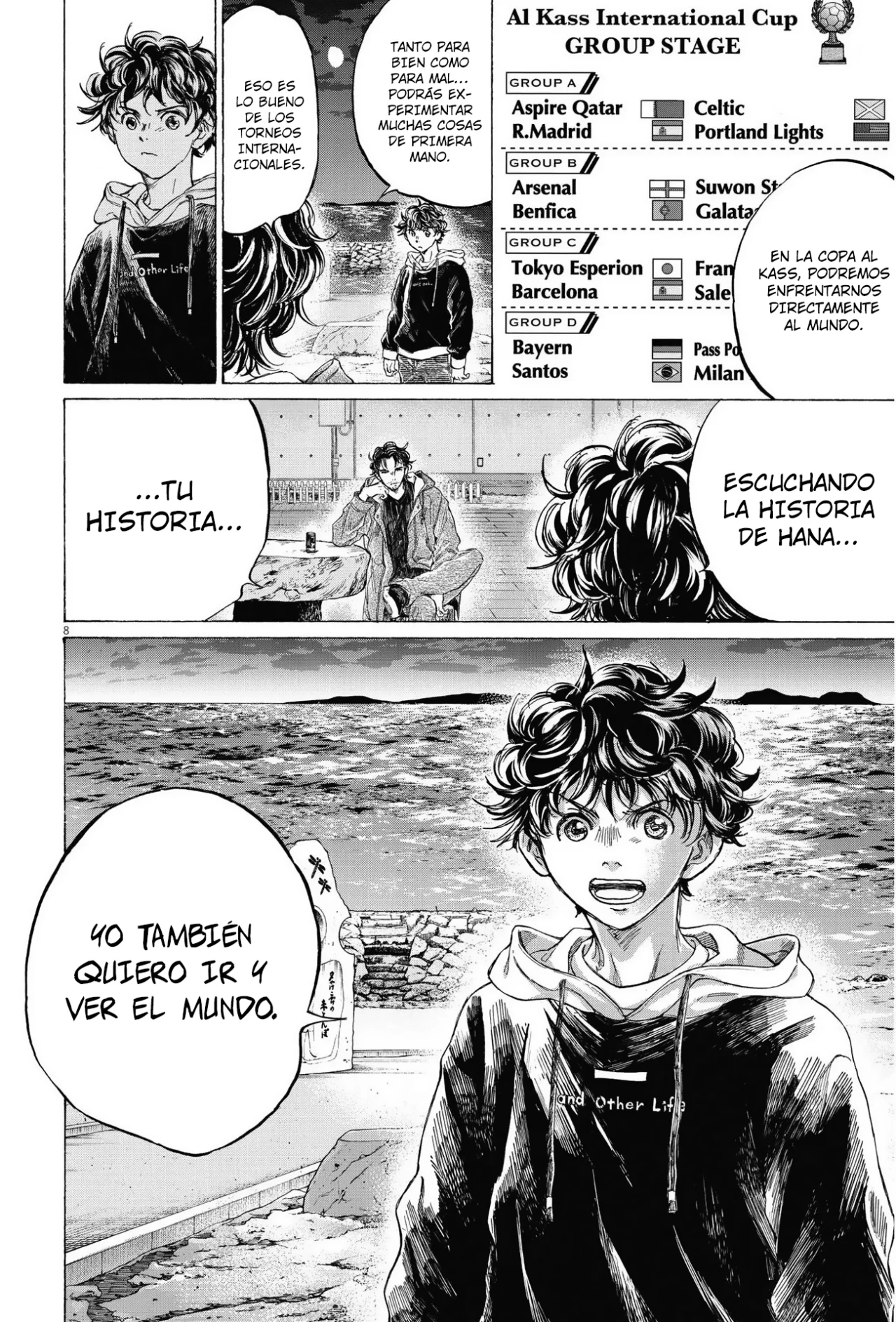 Ao ashi capítulo 337 página 9