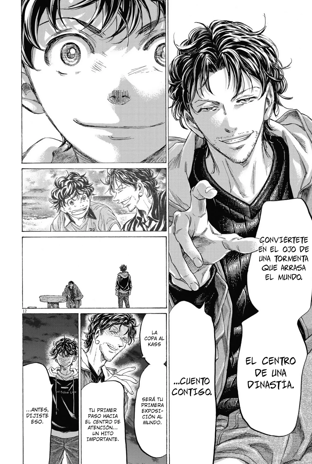 Ao ashi capítulo 337 página 13