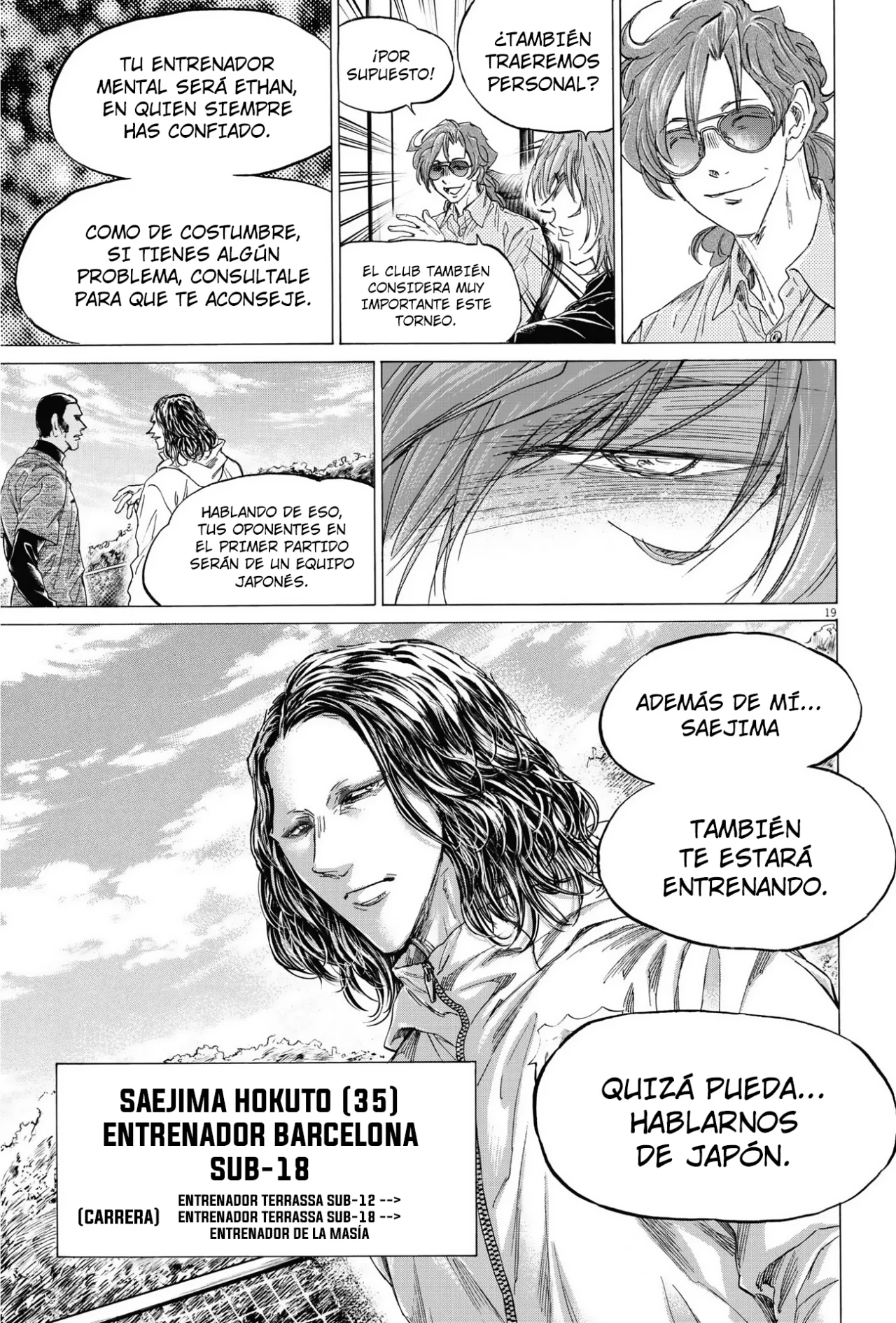 Ao ashi capítulo 337 página 19