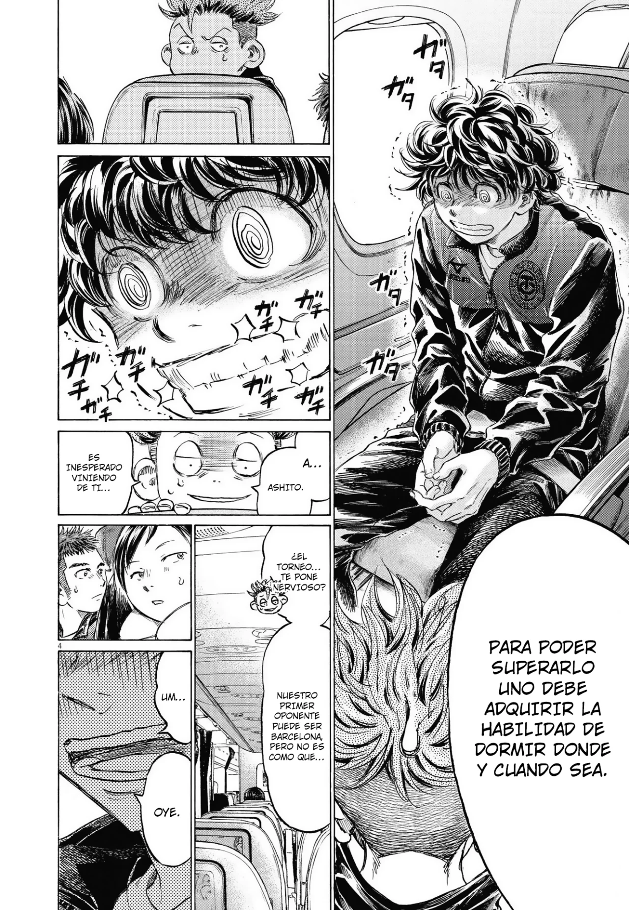 Ao ashi capítulo 338 página 5
