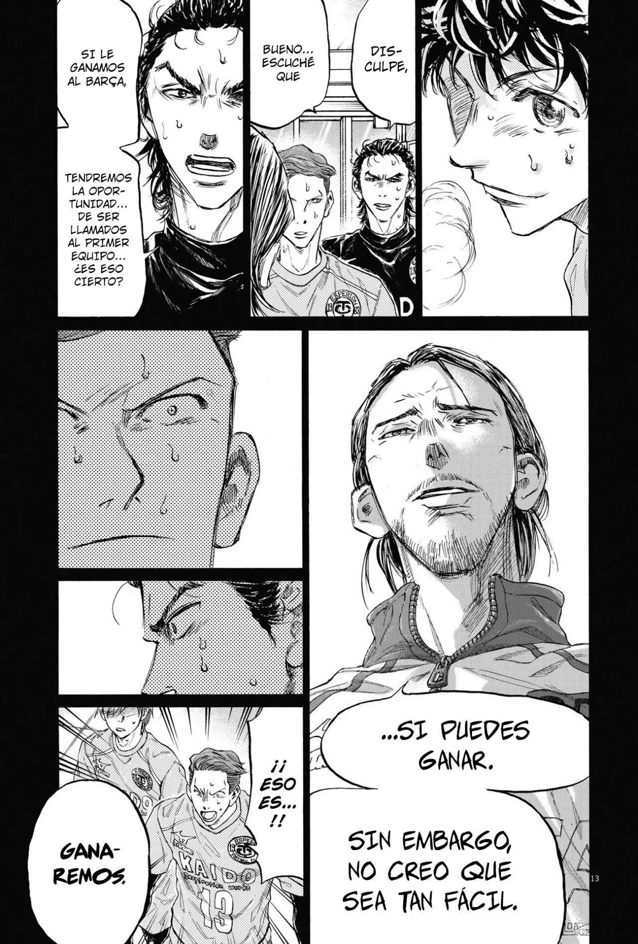 Ao ashi capítulo 339 página 14