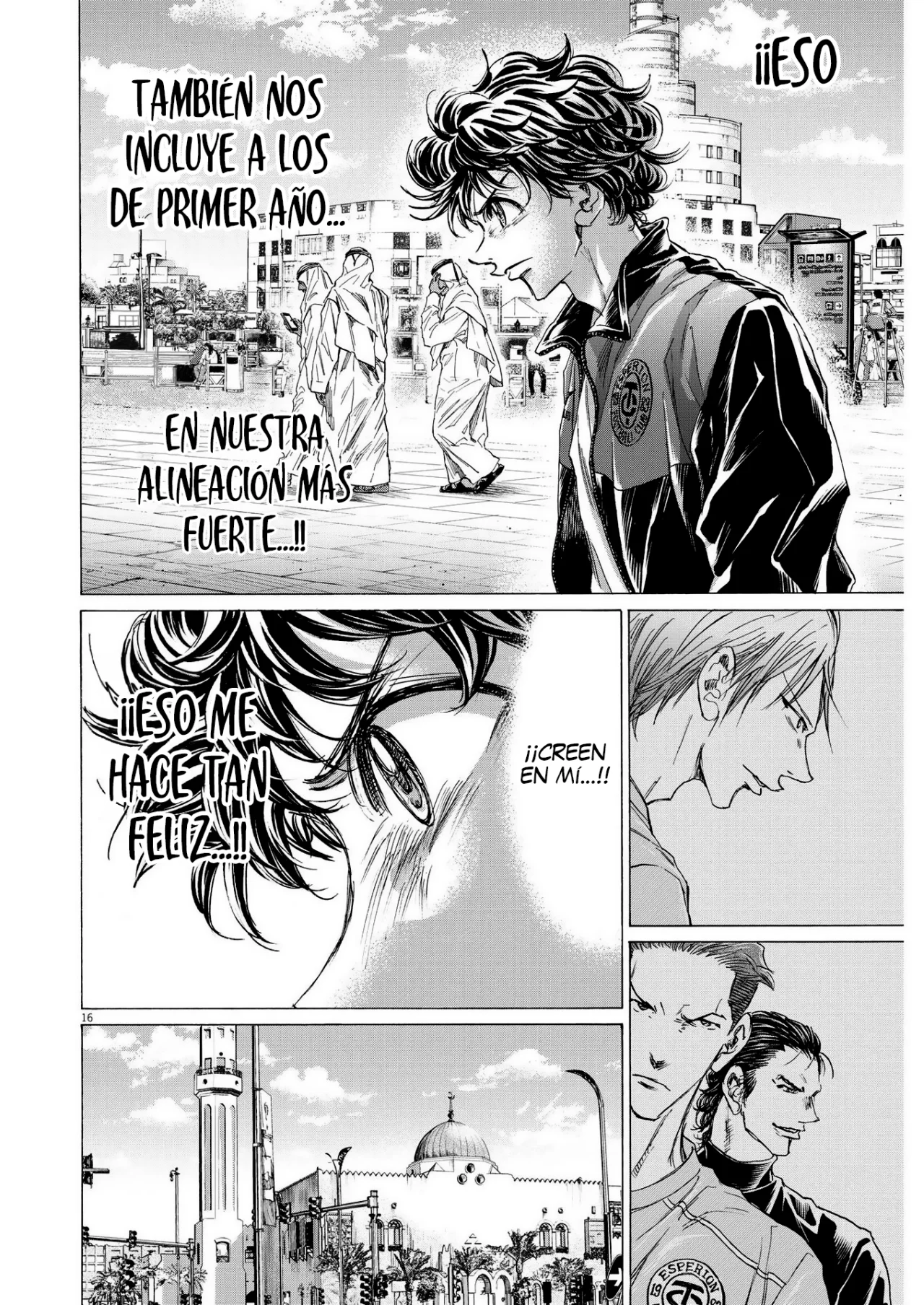 Ao ashi capítulo 339 página 17