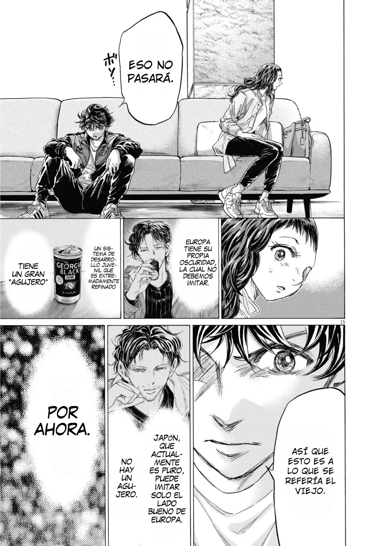 Ao ashi capítulo 341 página 16