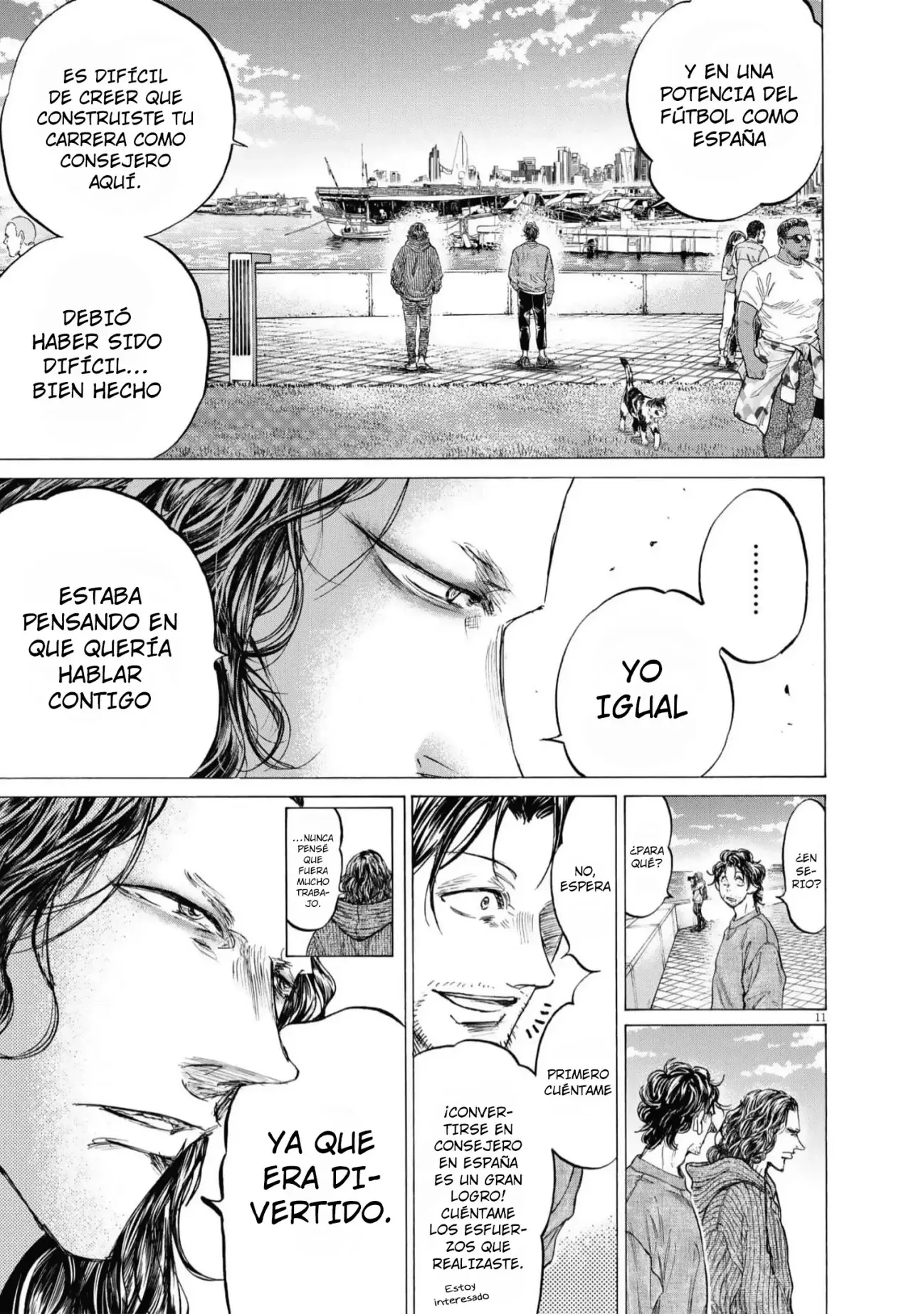 Ao ashi capítulo 342 página 12